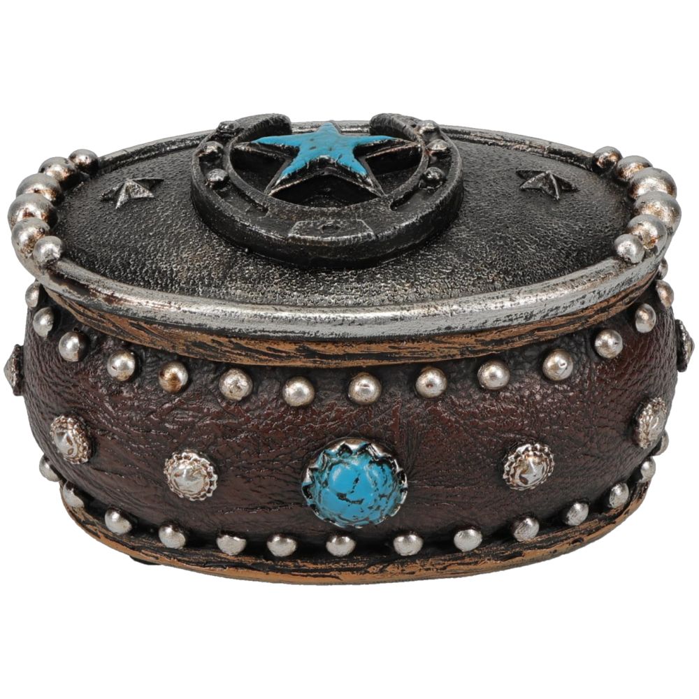 Tough1 Horseshoe/Star Trinket Box