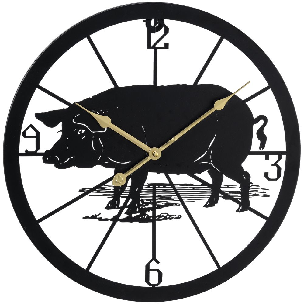 Pig Wall Clock