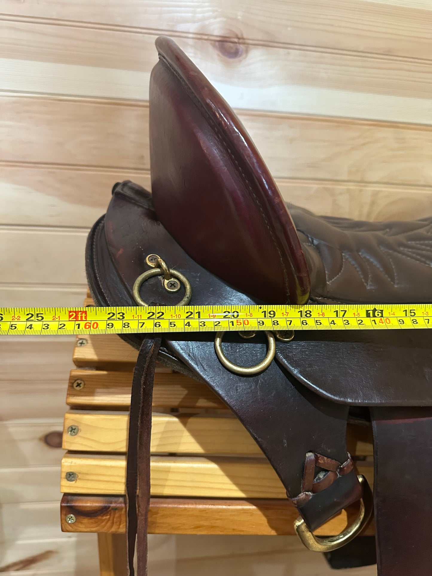 17.5” Tucker River Plantation Endurance Trail Saddle Model 136