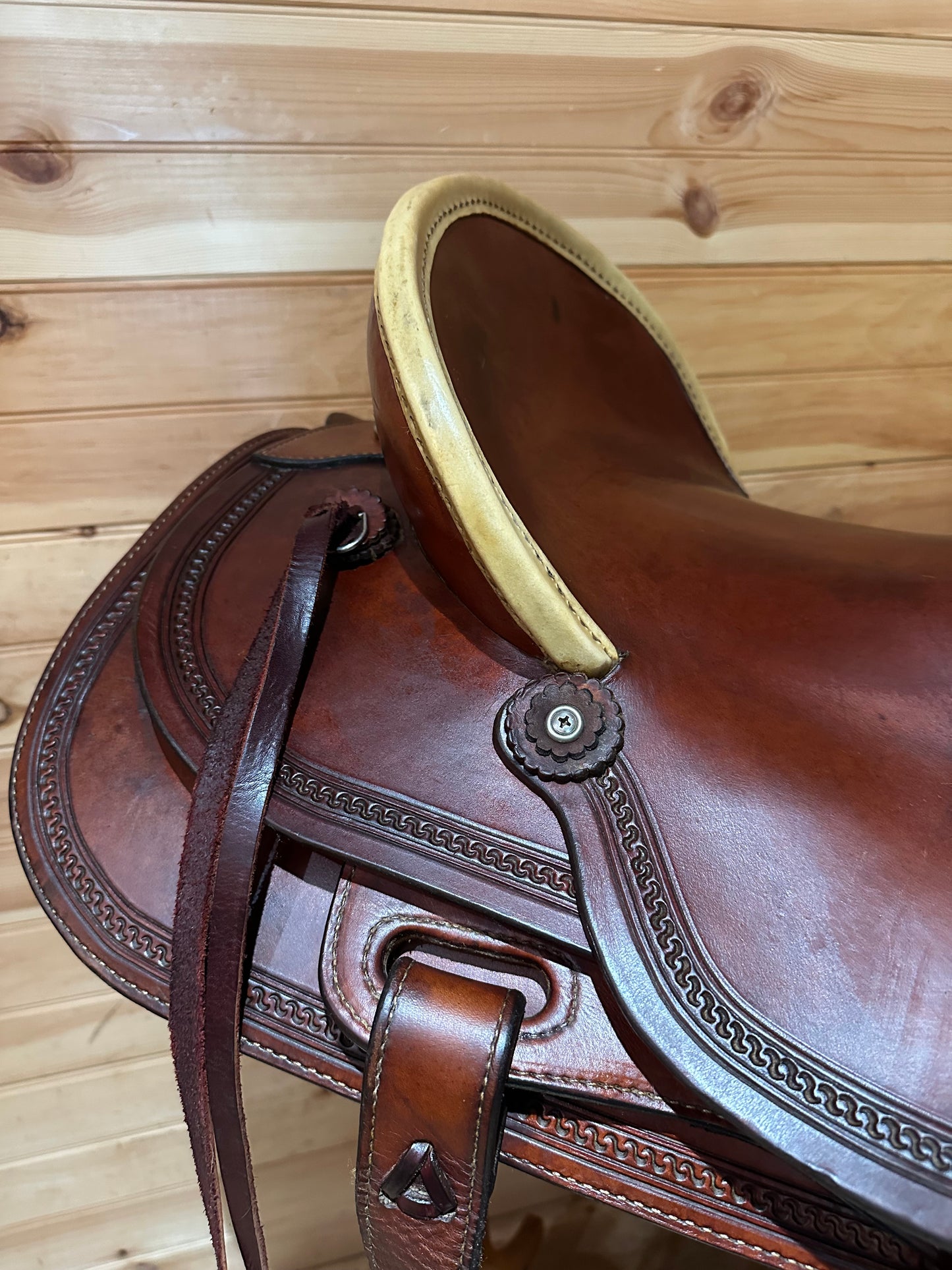 18” Circle Y All-Around Ranch Roper Western Saddle Model 1124