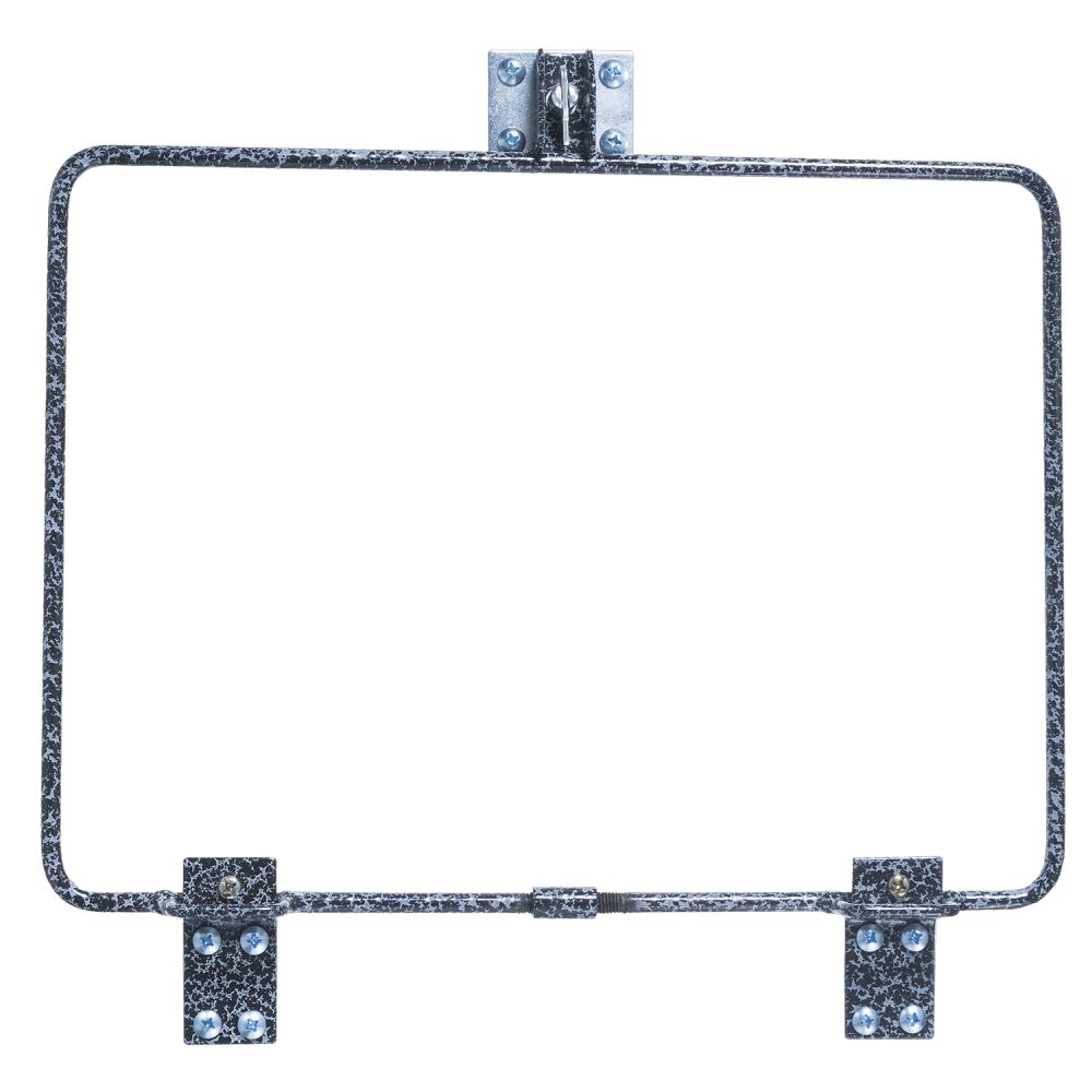 Tough1 Hay Hoops II Quick Assemble Collapsible Wall Feeder in Hammered Finish