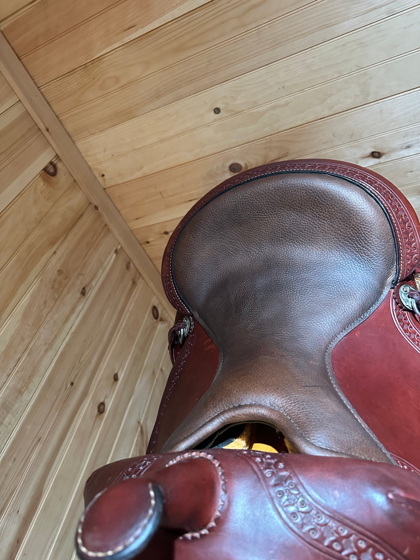 16” Circle Y Buffalo Gap Trail Western Saddle Model 2614