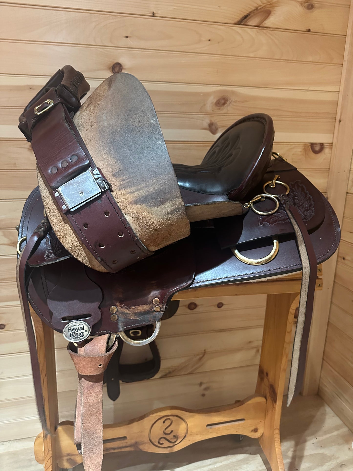 15” Royal King Western Trail Saddle