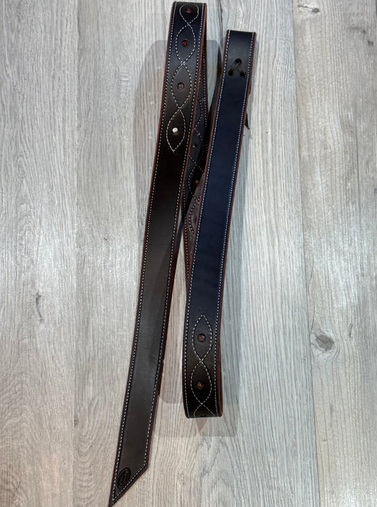 Leather Latigo Tie Strap 6’ – Premium Amish Leather by Spur Creek Tack