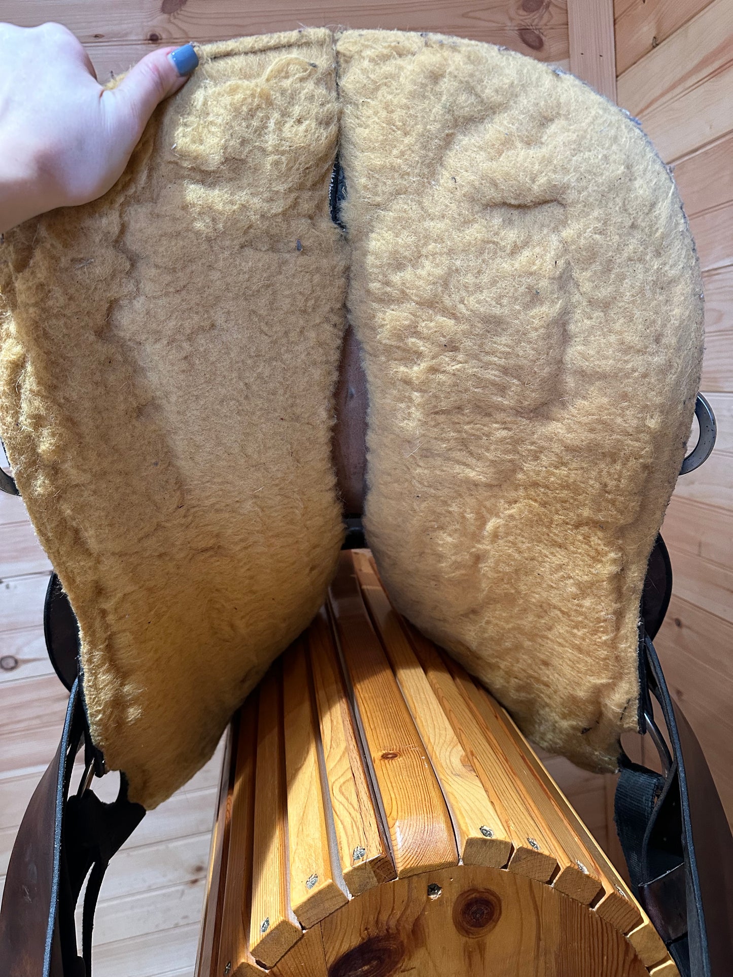 16.5” National Bridle Shop Gaited Endurance Saddle Model 2624