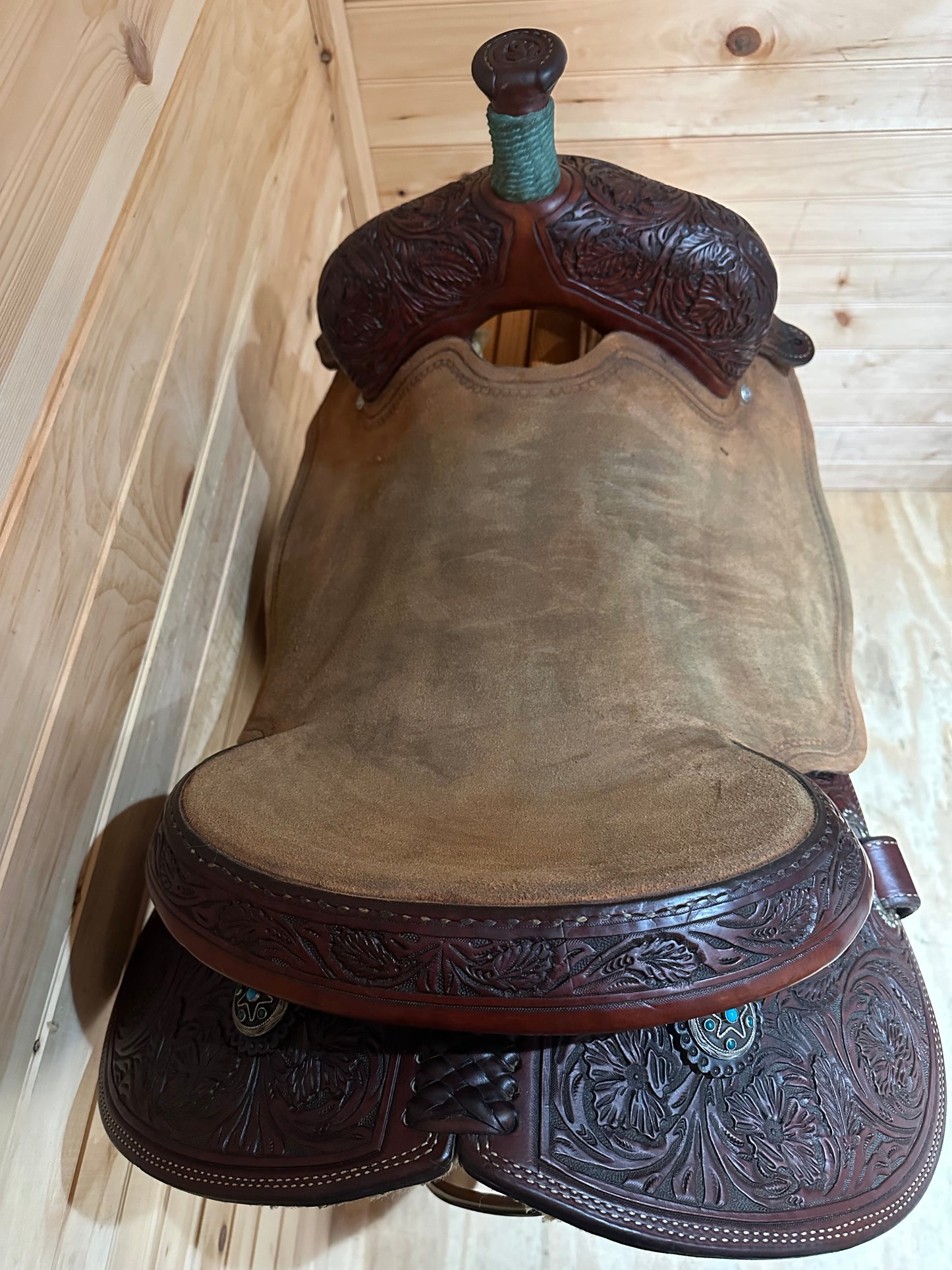 16.5” Loredo Saddle Co Western Ranch Saddle