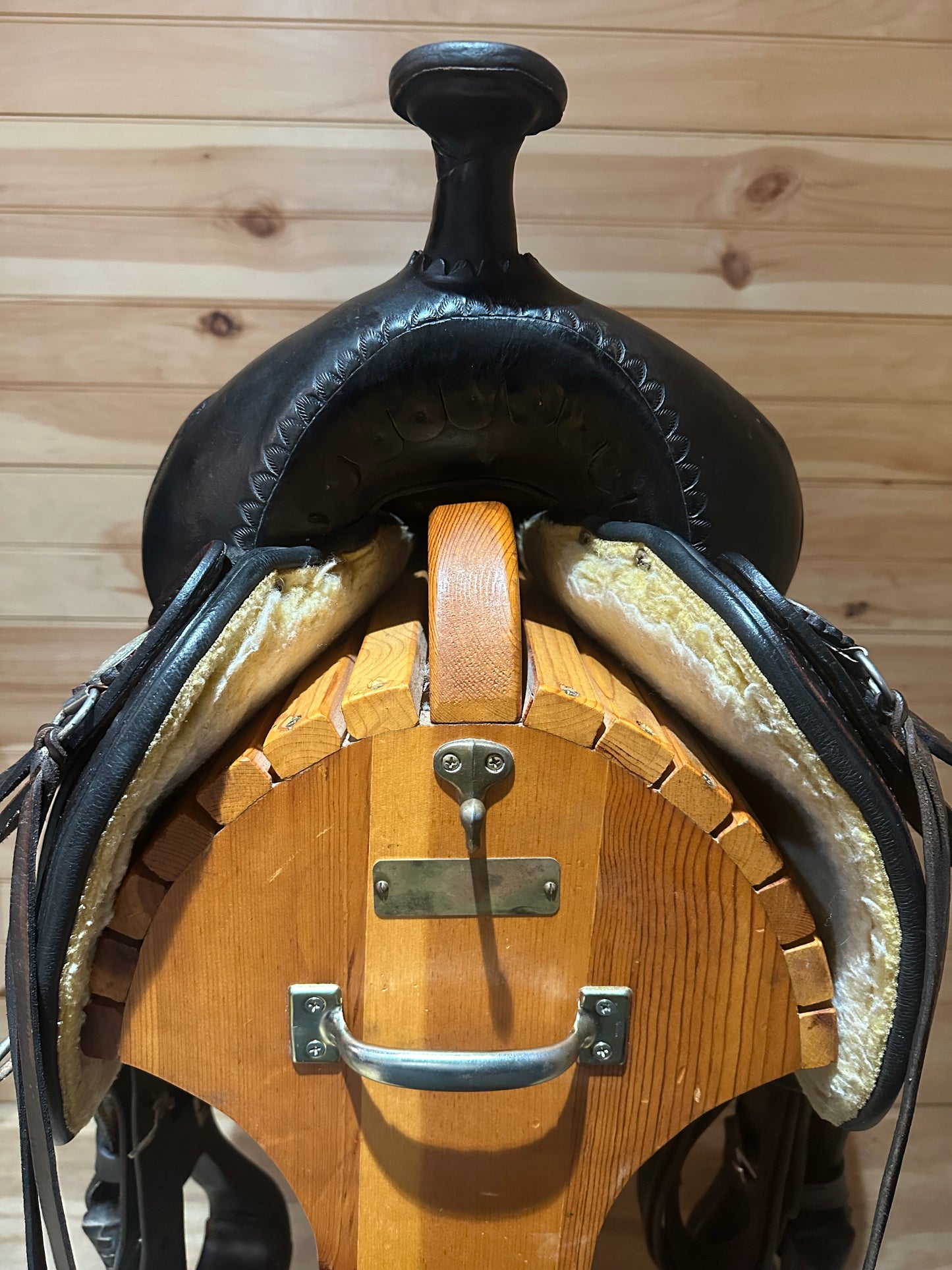 17” Tex Tan Hereford Tex-Flex Western Trail Saddle Model 08TF402B7