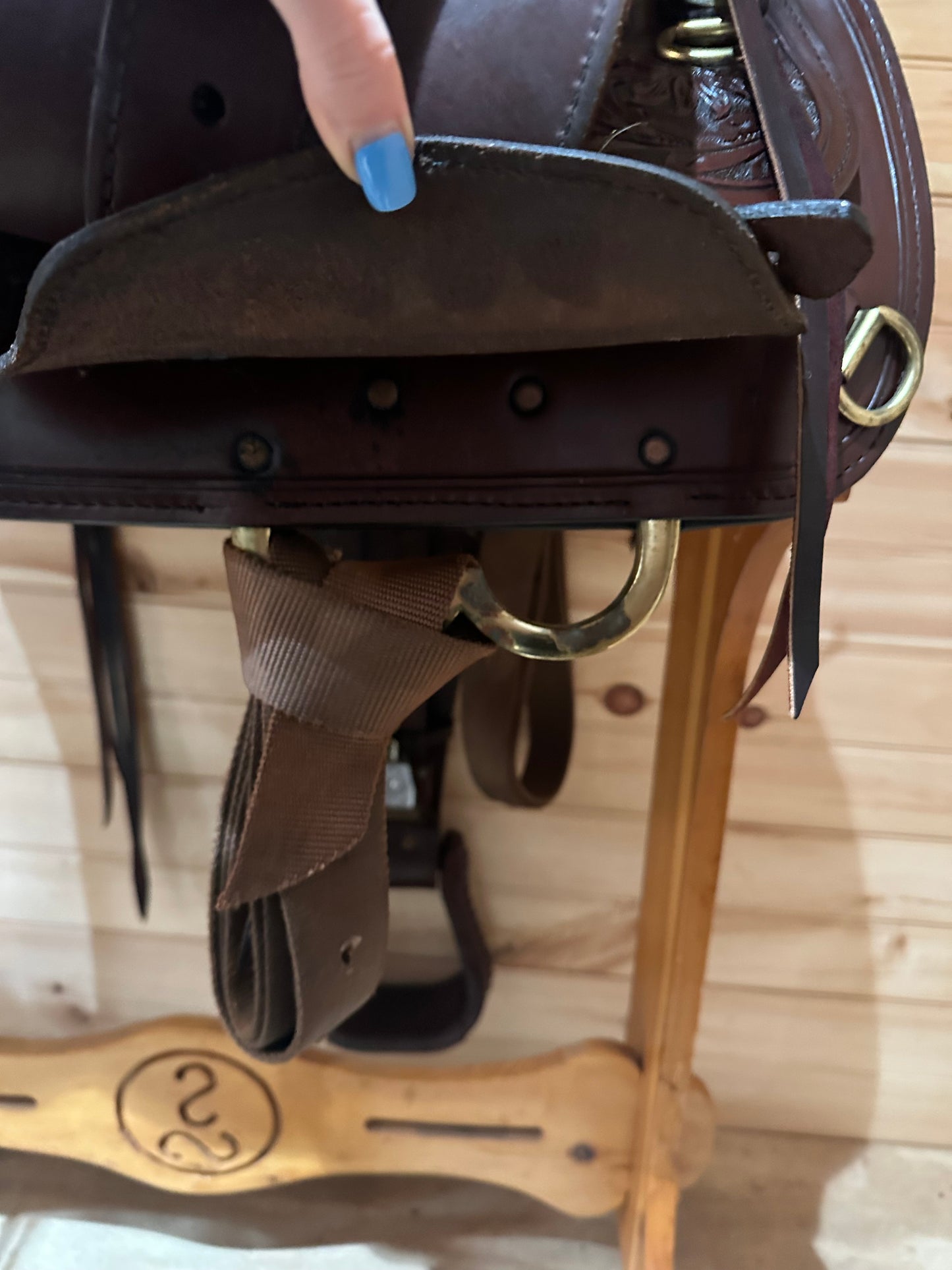 16” Circle Y Flex-Lite Park & Trail Western Saddle Model 1660