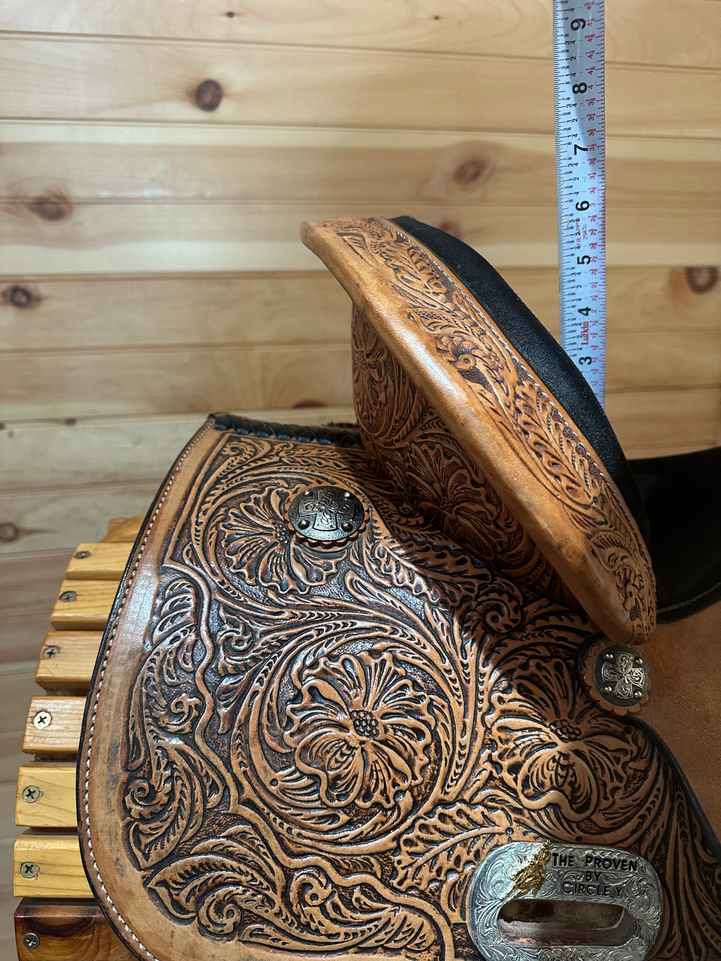 14” Circle Y The Proven Mansfield Western Barrel Saddle Model 6221 (2021 Year)
