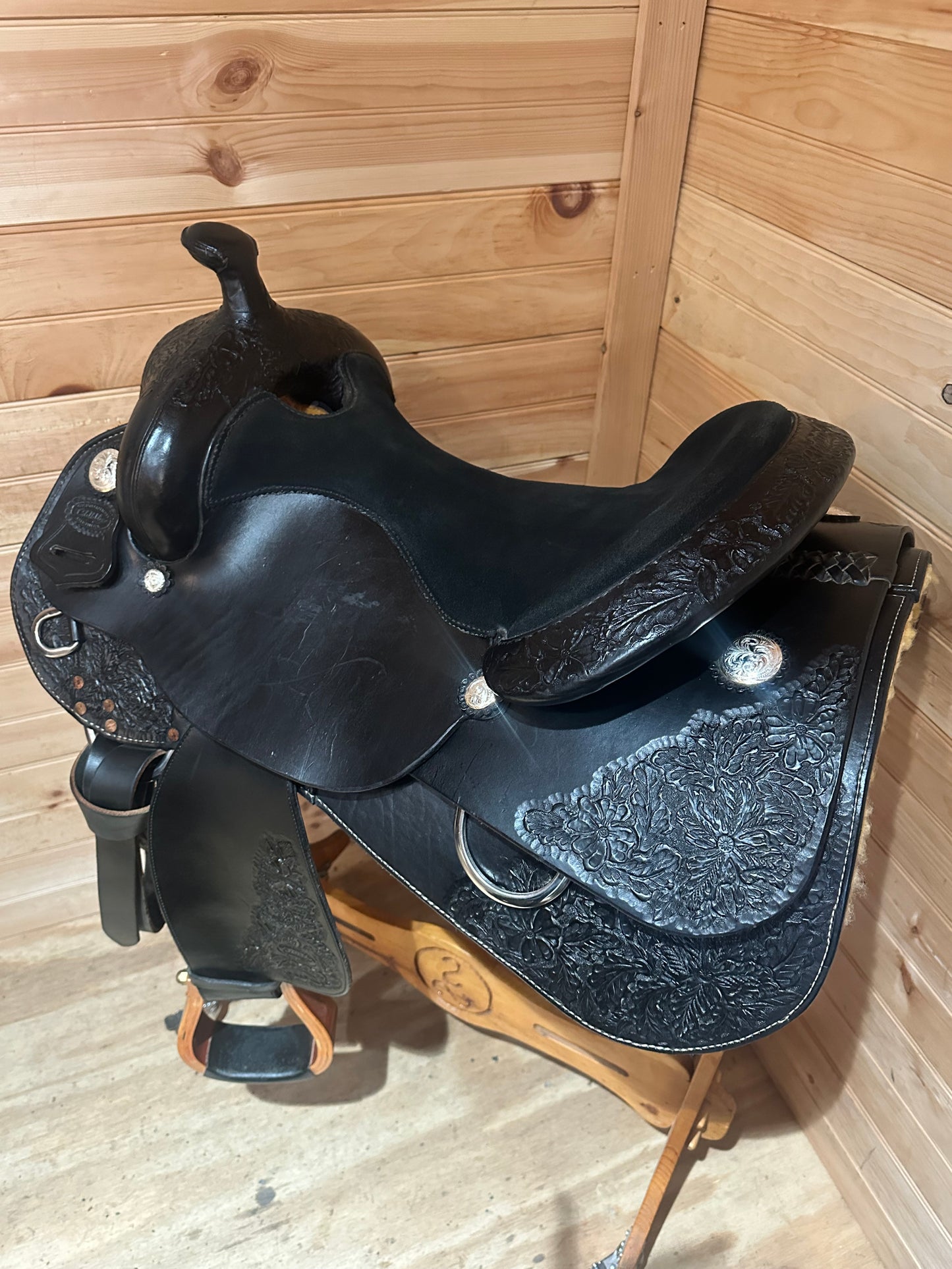 16” CW Wiley Custom Reiner Western Saddle