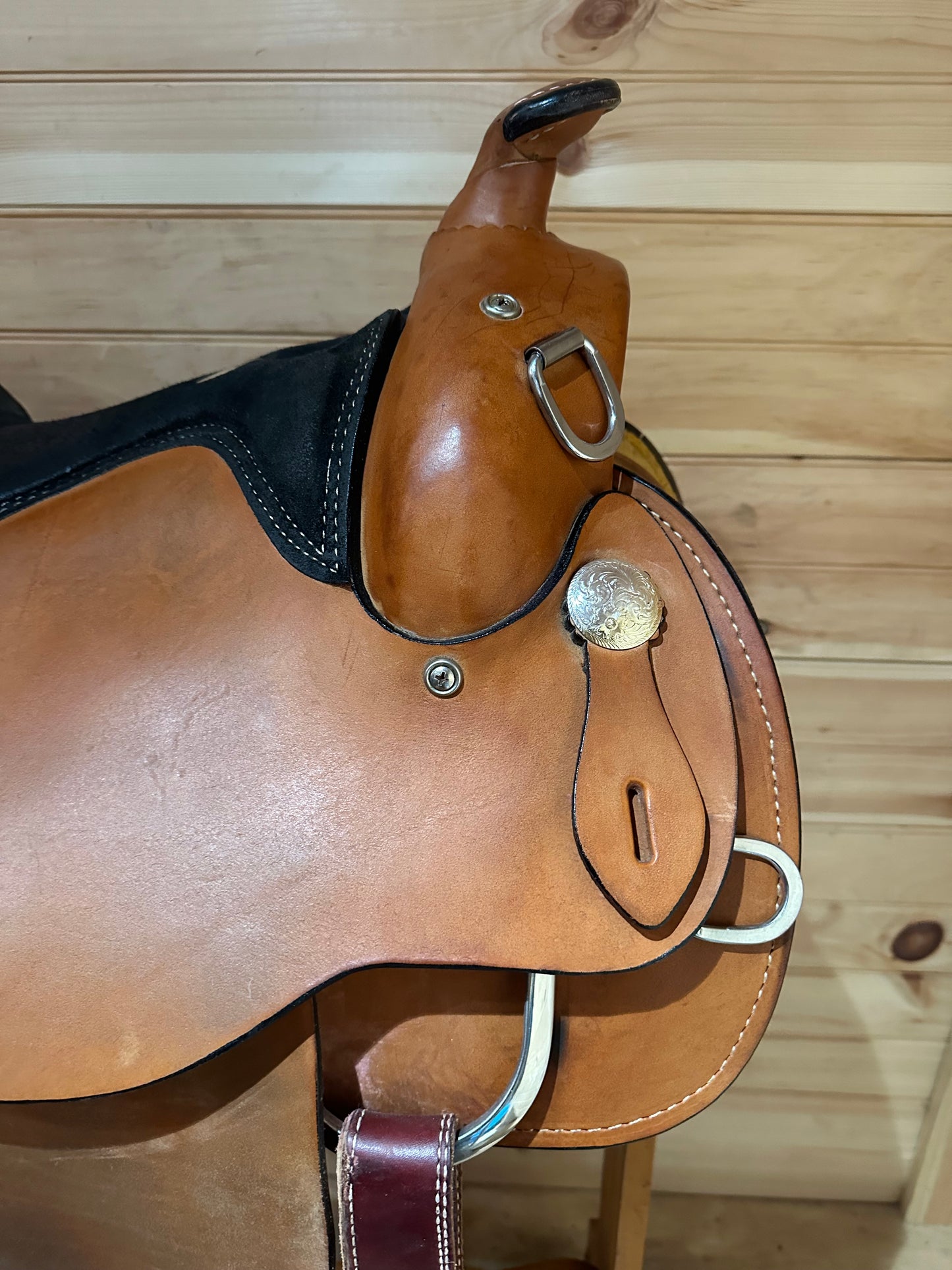 17” Rocking R Western Work Training Saddle Model 1300