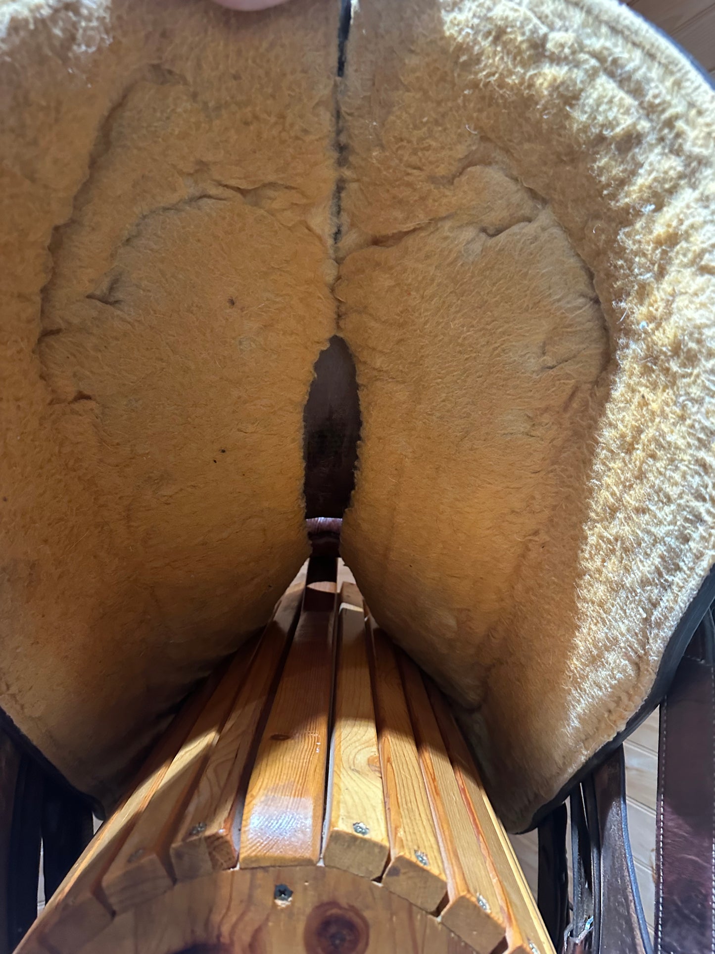 16” Crates A-Fork Slick seat Ranch Western Saddle Model 256