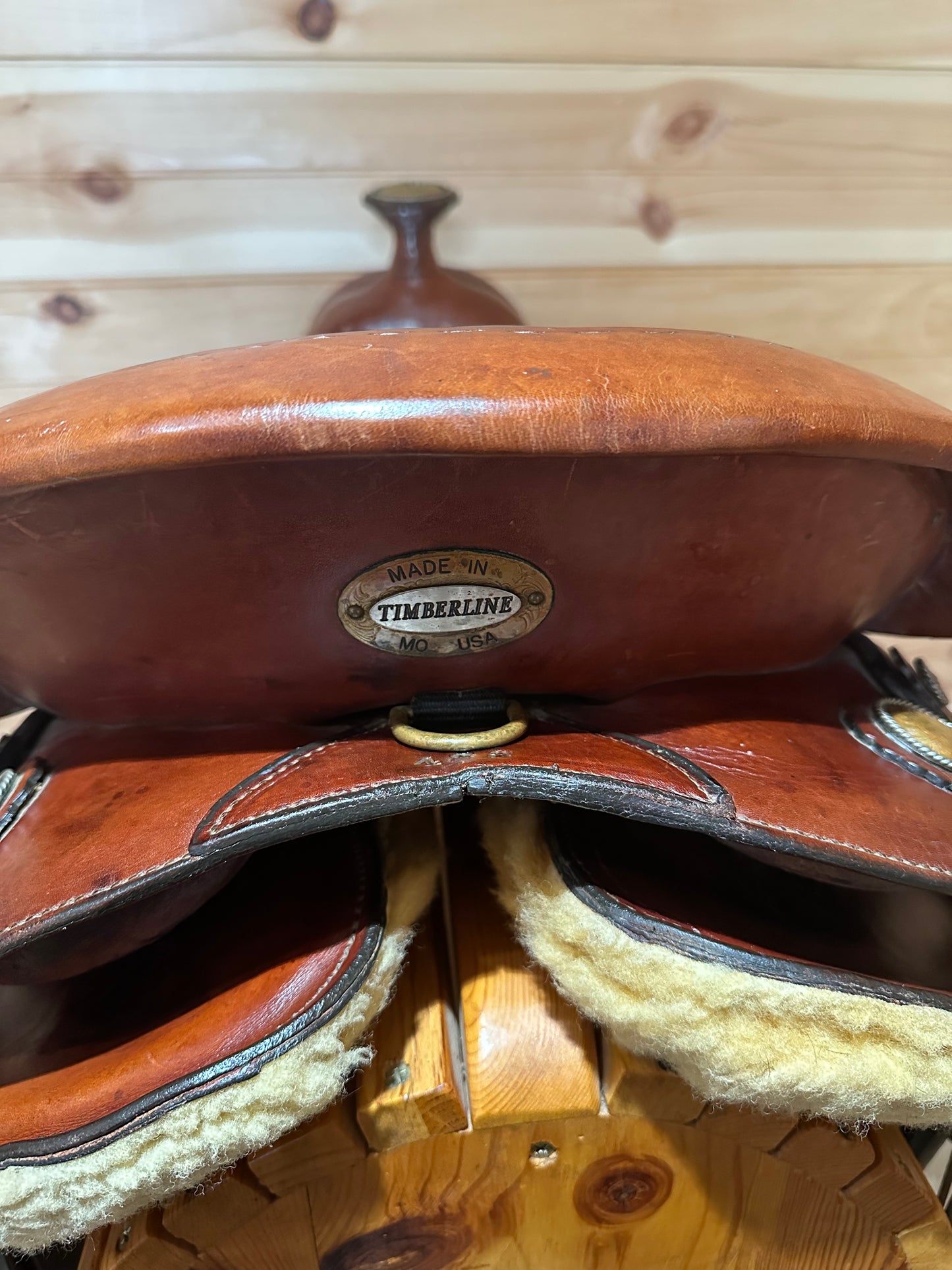 18” Timberline Flex-Panel Western Endurance Trail Saddle