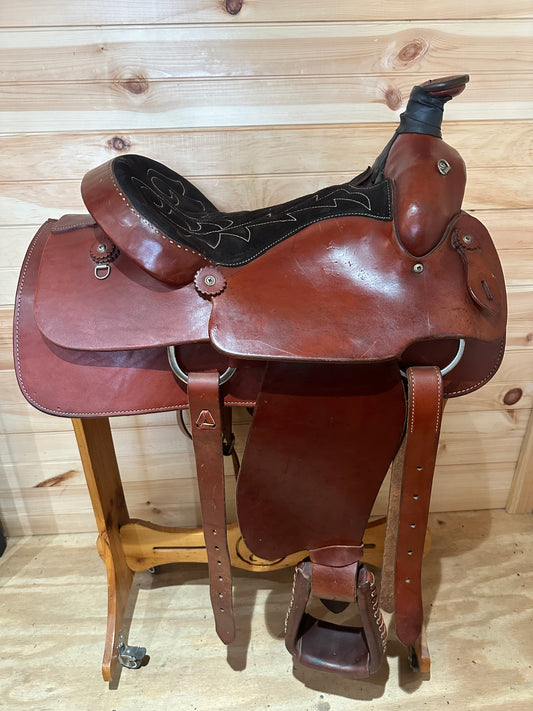 15.5” Simco Roper Western Saddle Model 3614