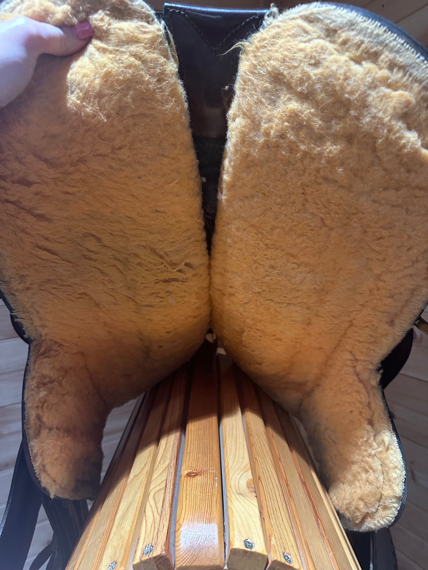 17” Imus 4-Beat Gaited Western Trail Saddle