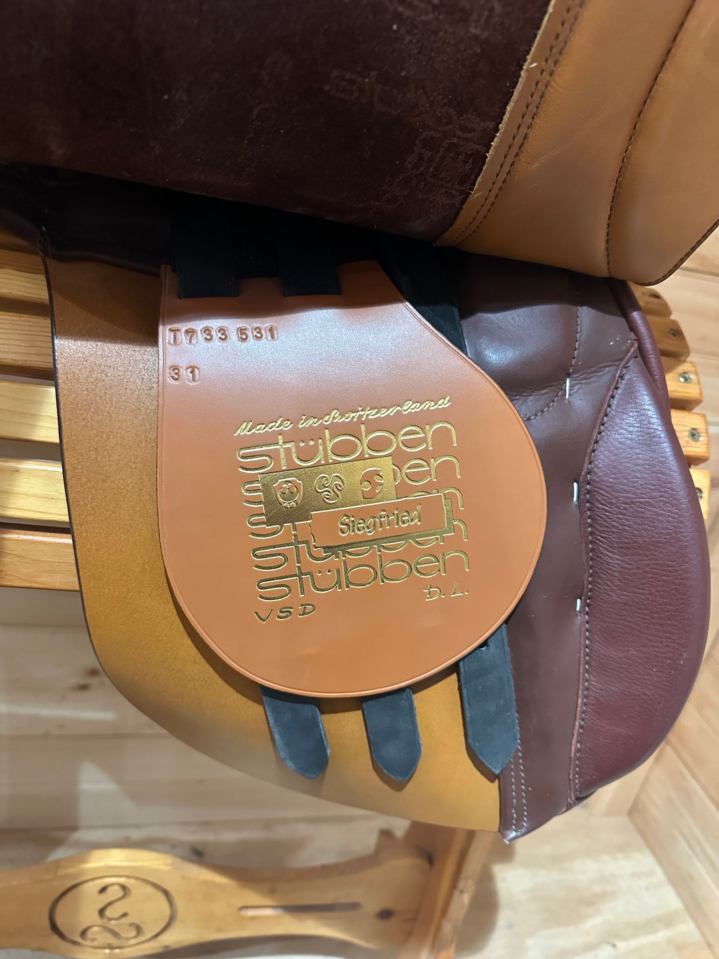 18.5” Stubben Siegfried VSD D.L. All Purpose Saddle