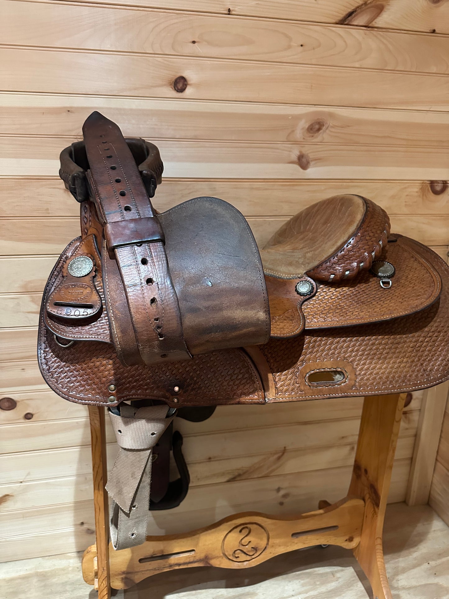 16” Billy Cook Maker Reiner Western Saddle Model 8905