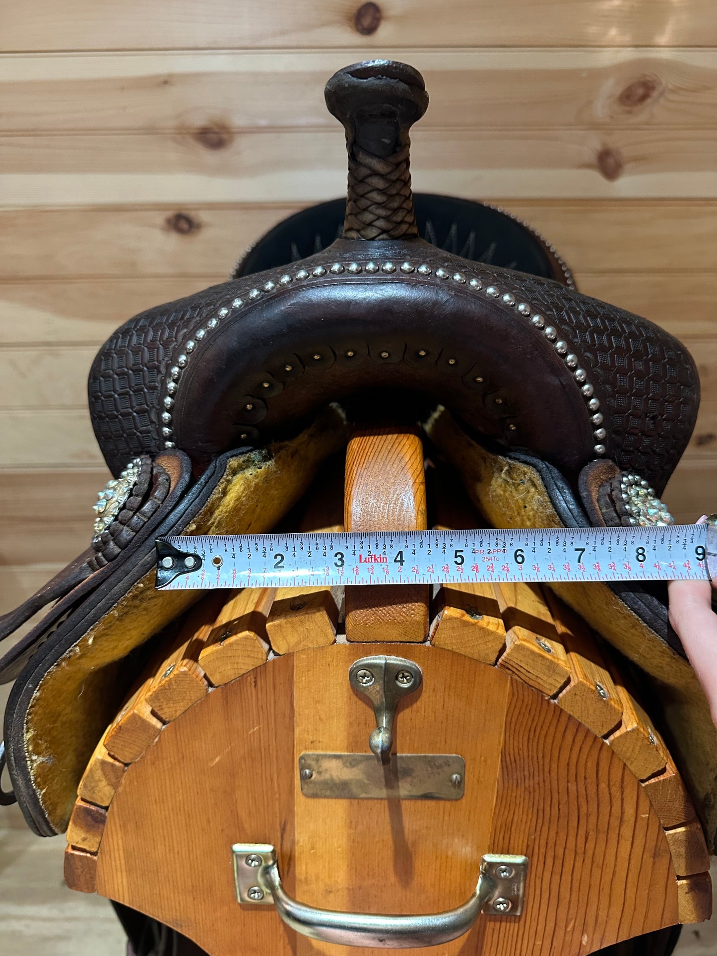 15” Billy Cook Maker Sulphur, OK Barrel Racing Saddle Model 1530