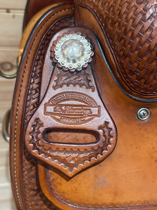 15” Pard’s Advantage Reiner Western Saddle