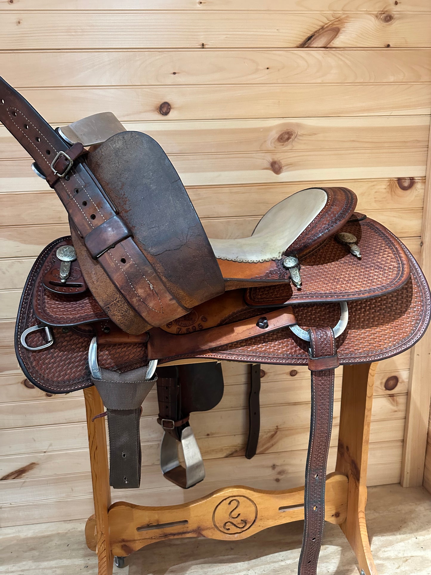 17” Billy Cook Maker Sulphur OK Reiner Western Saddle Model 6005