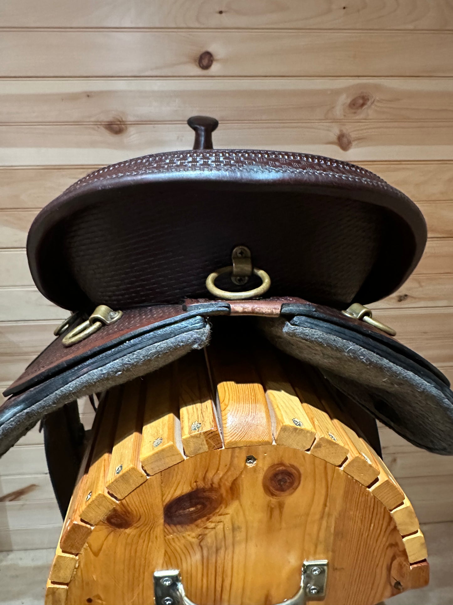 17” Big Horn Tennessee Walking Horse Trail Saddle Model 1700