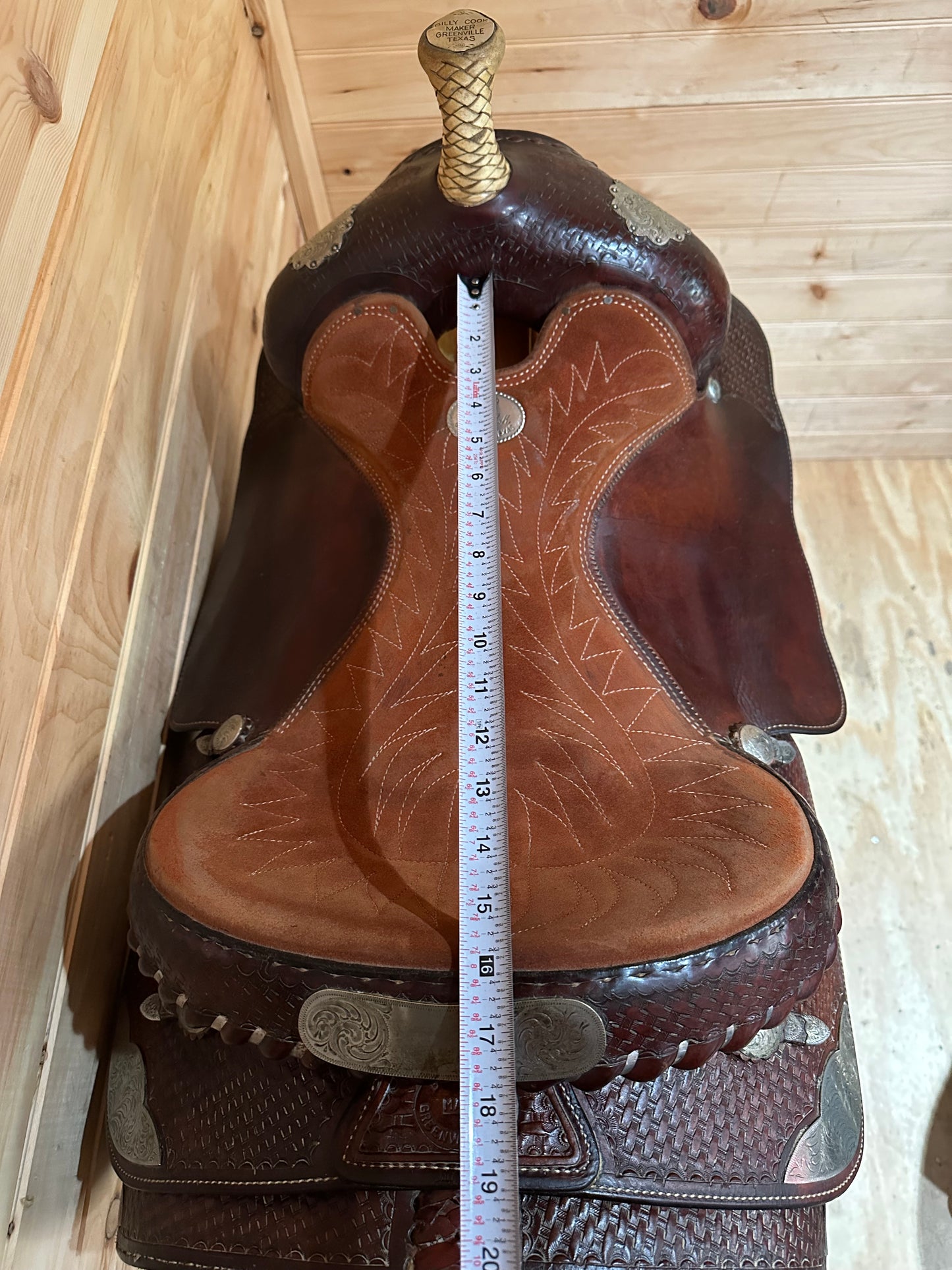 16” Billy Cook Maker Equitation Western Pleasure Saddle Model 8915