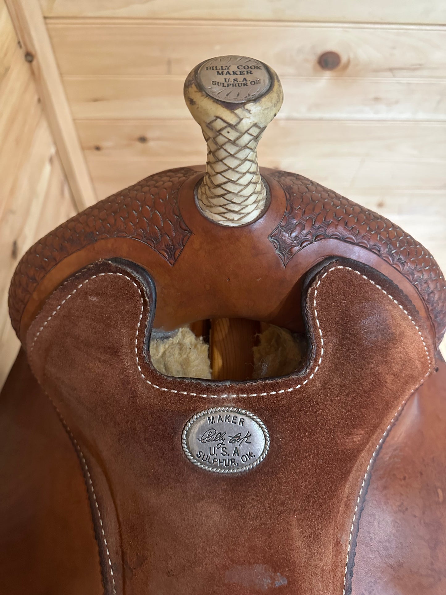 16” Billy Cook Maker Reiner Western Saddle Model 8907