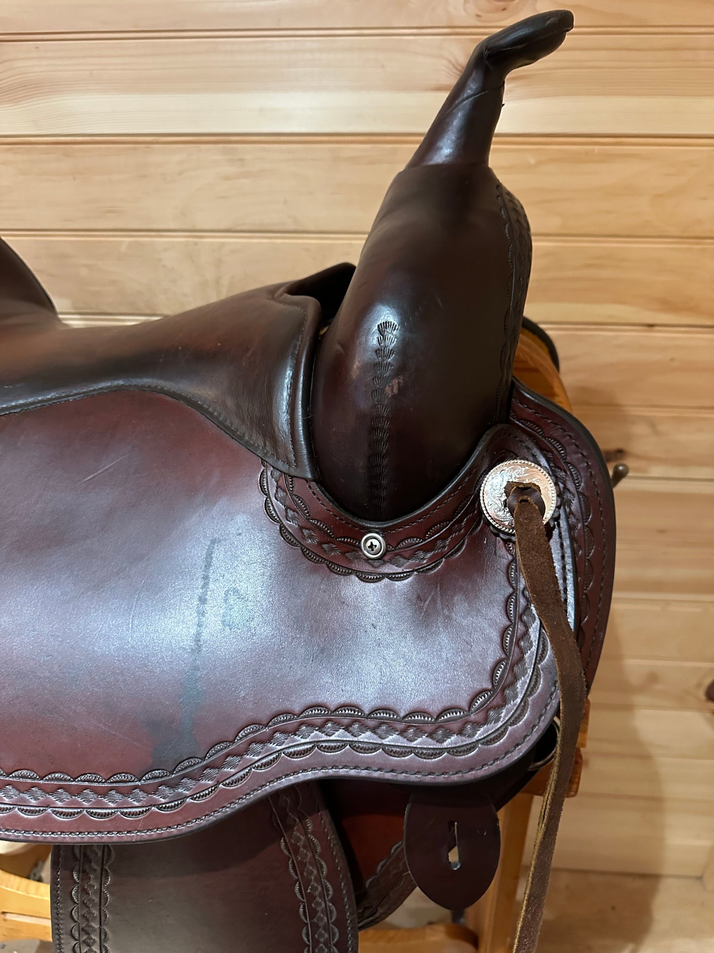 16” Circle Y Flagstaff Flex-Lite Western Trail Saddle Model 1571