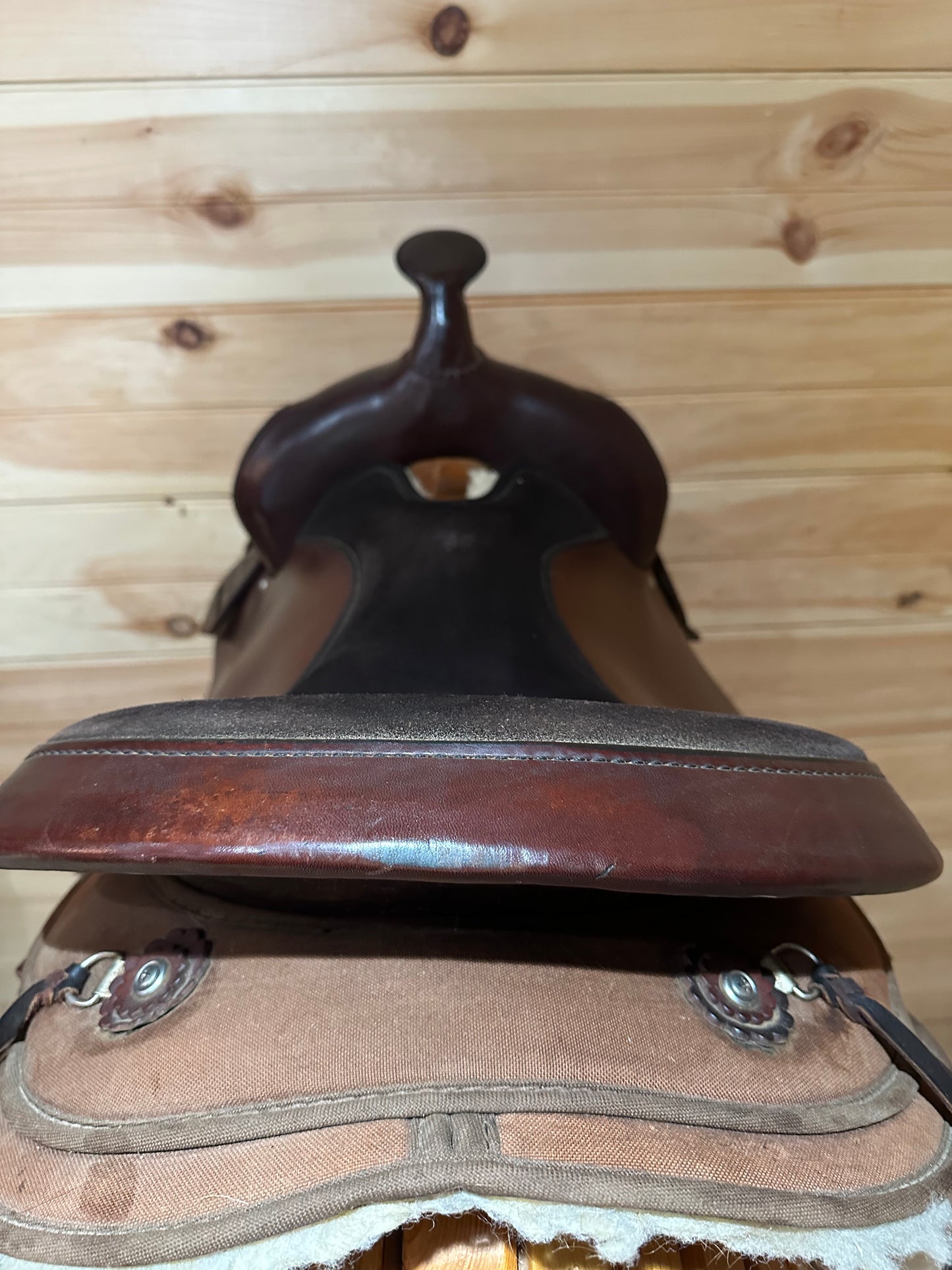 17” Circle Y High Horse El Campo Gaited Western Trail Saddle Model 6970