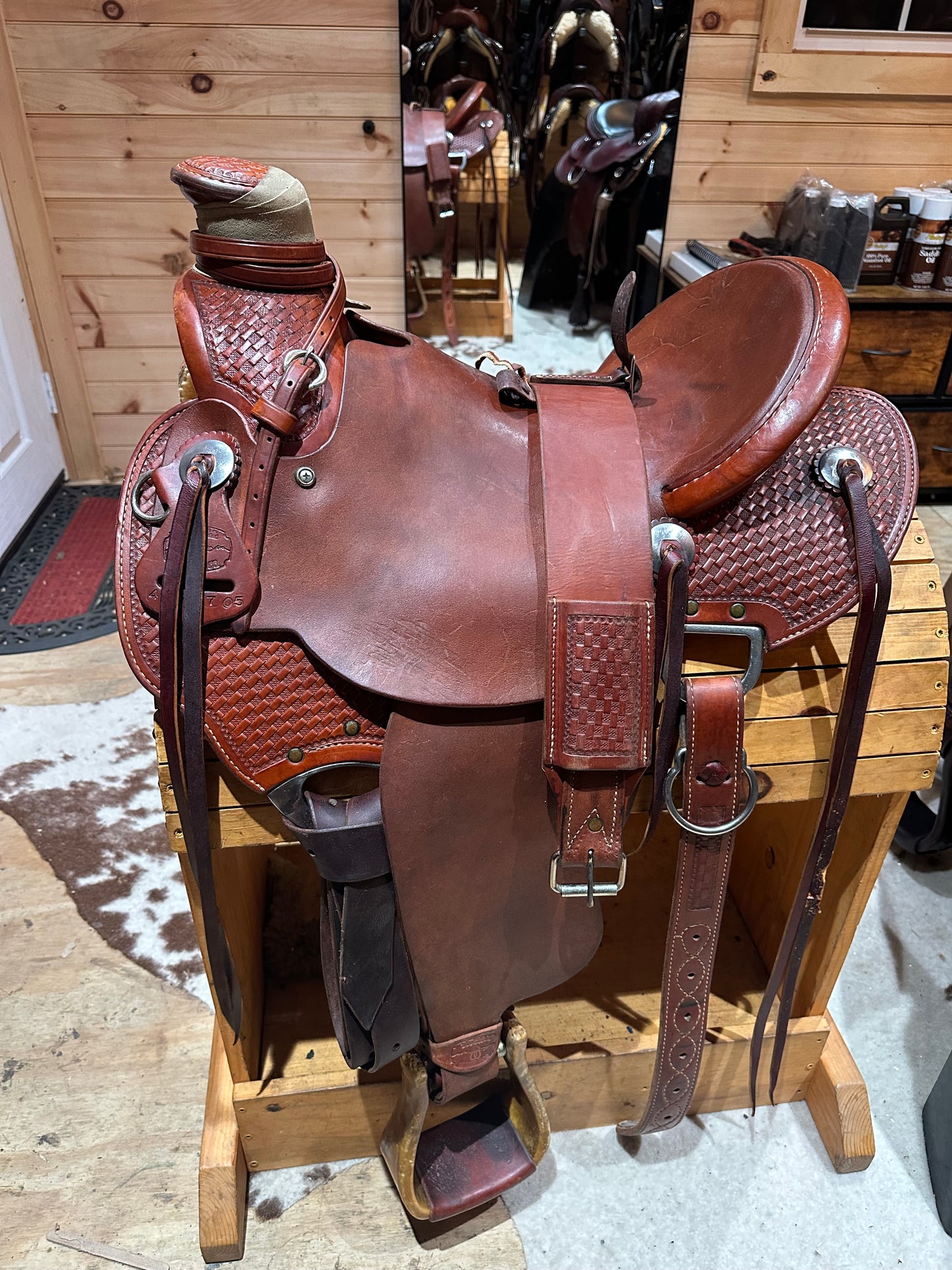 15” McCall Wade Trail Western Saddle 496-705
