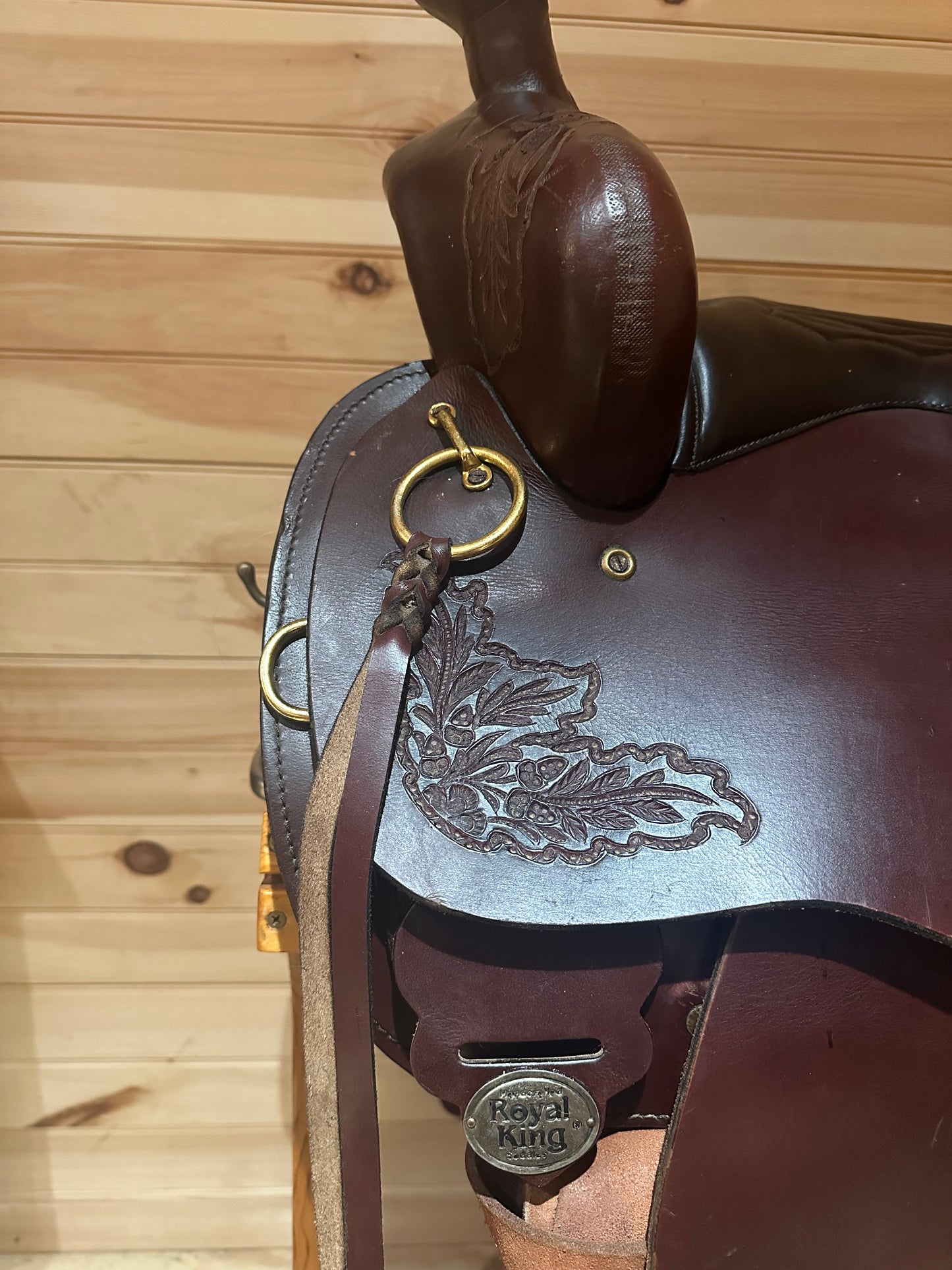 15” Royal King Western Trail Saddle