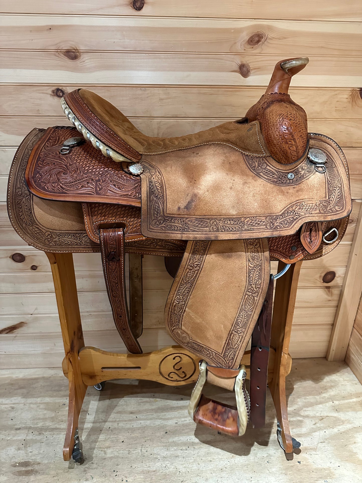 16” Circle Y Roping Western Saddle Model 1211