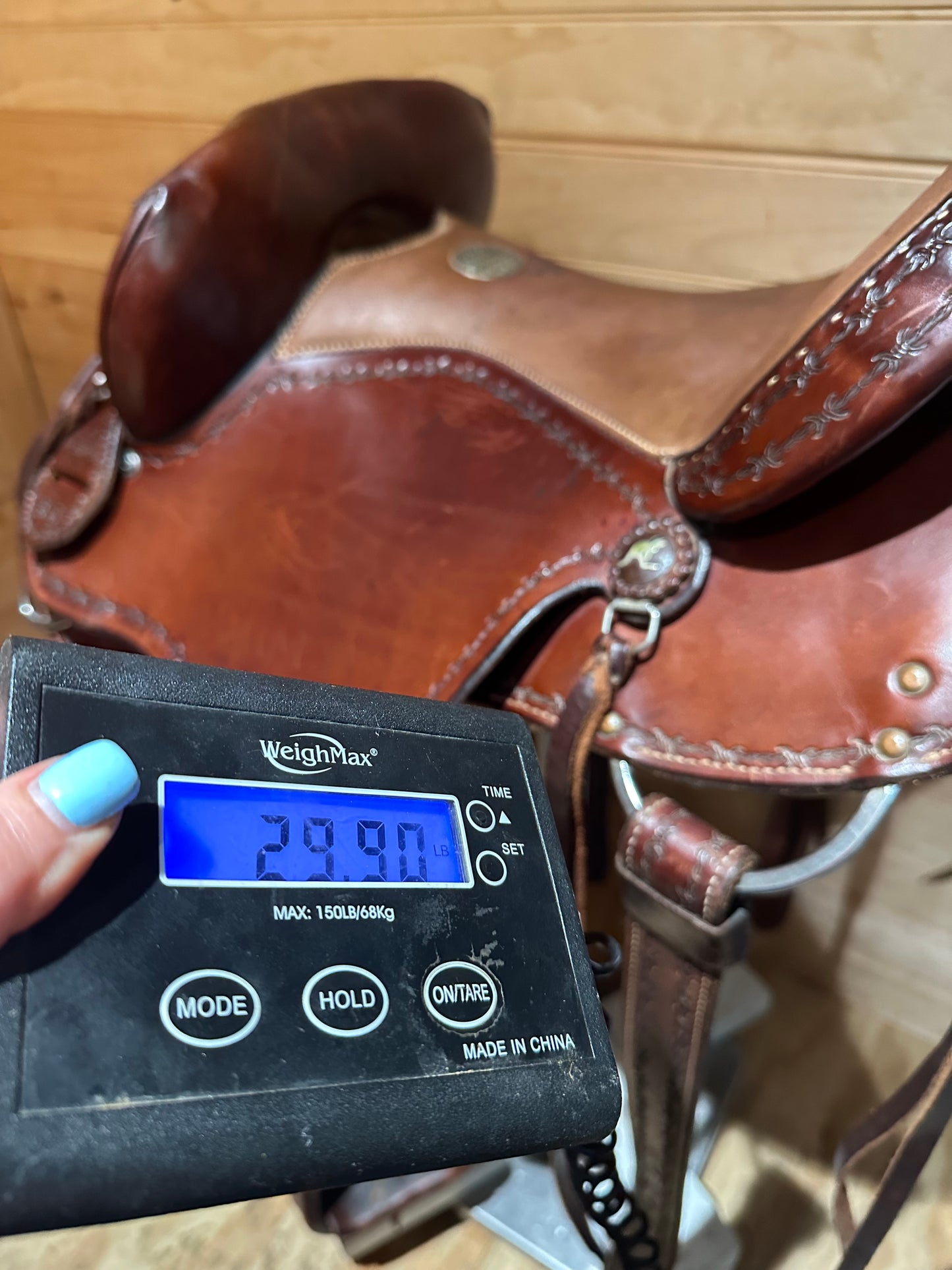 14” Clinton Anderson Aussie Stock Saddle by Martin Saddlery