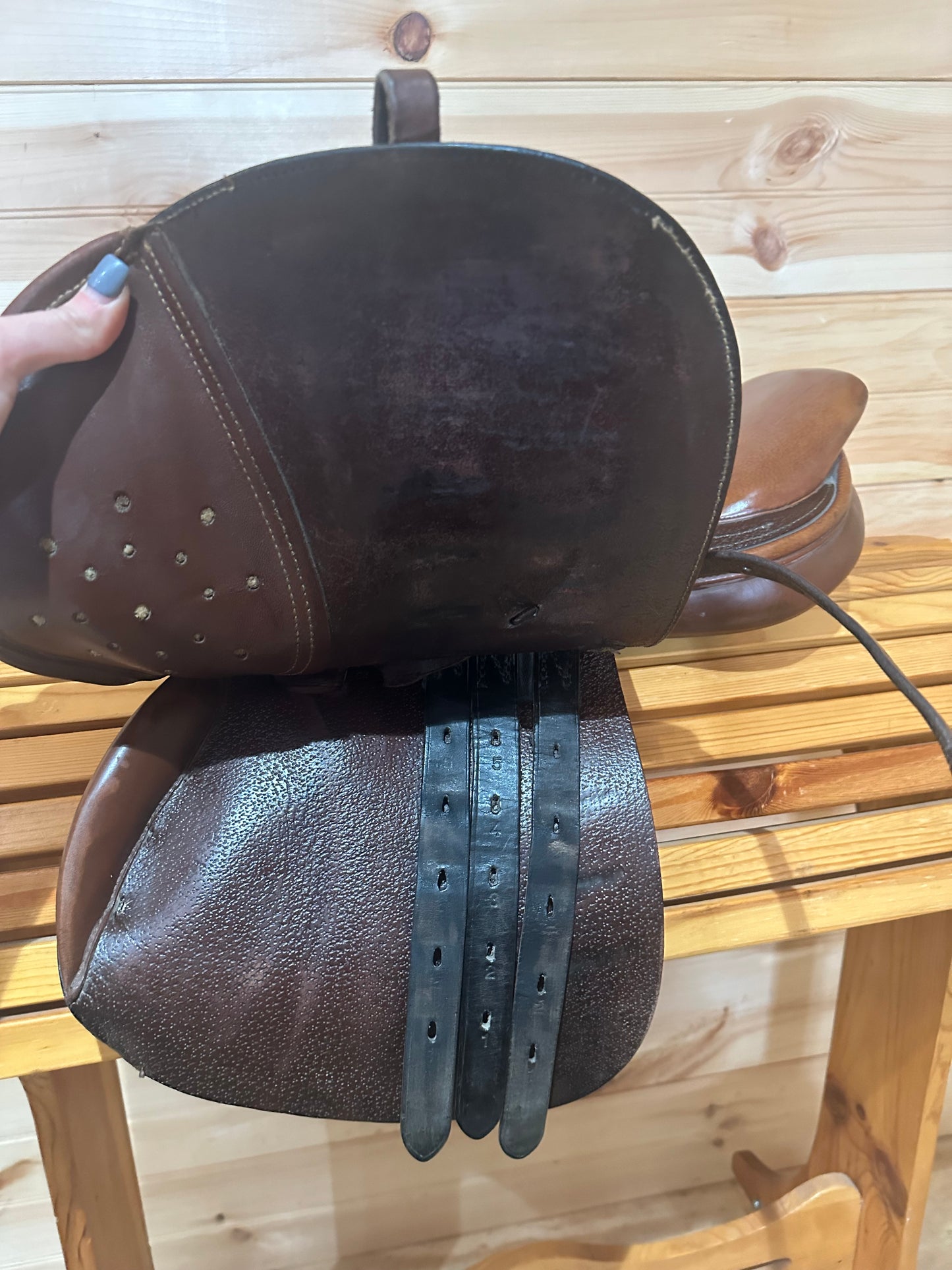 14” Flex-Rider Children’s Close contact Saddle