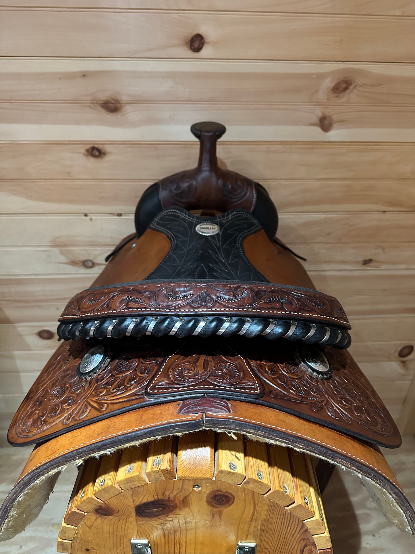16” Billy Cook Team Roper Western Saddle Model 73638