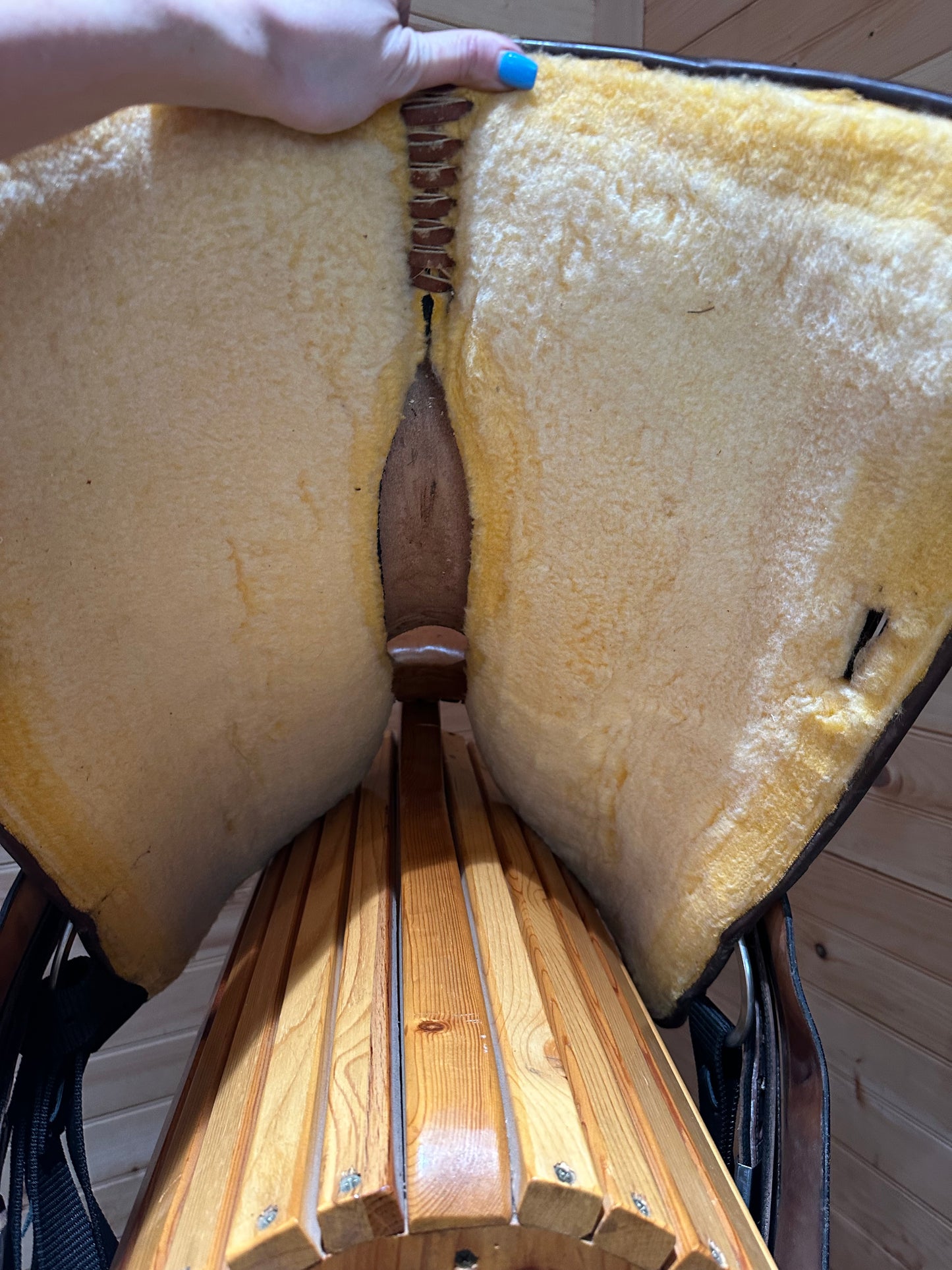 14” Circle Y Flex-Lite Barrel Racing Mounted Shooting Western Saddle Model 1540