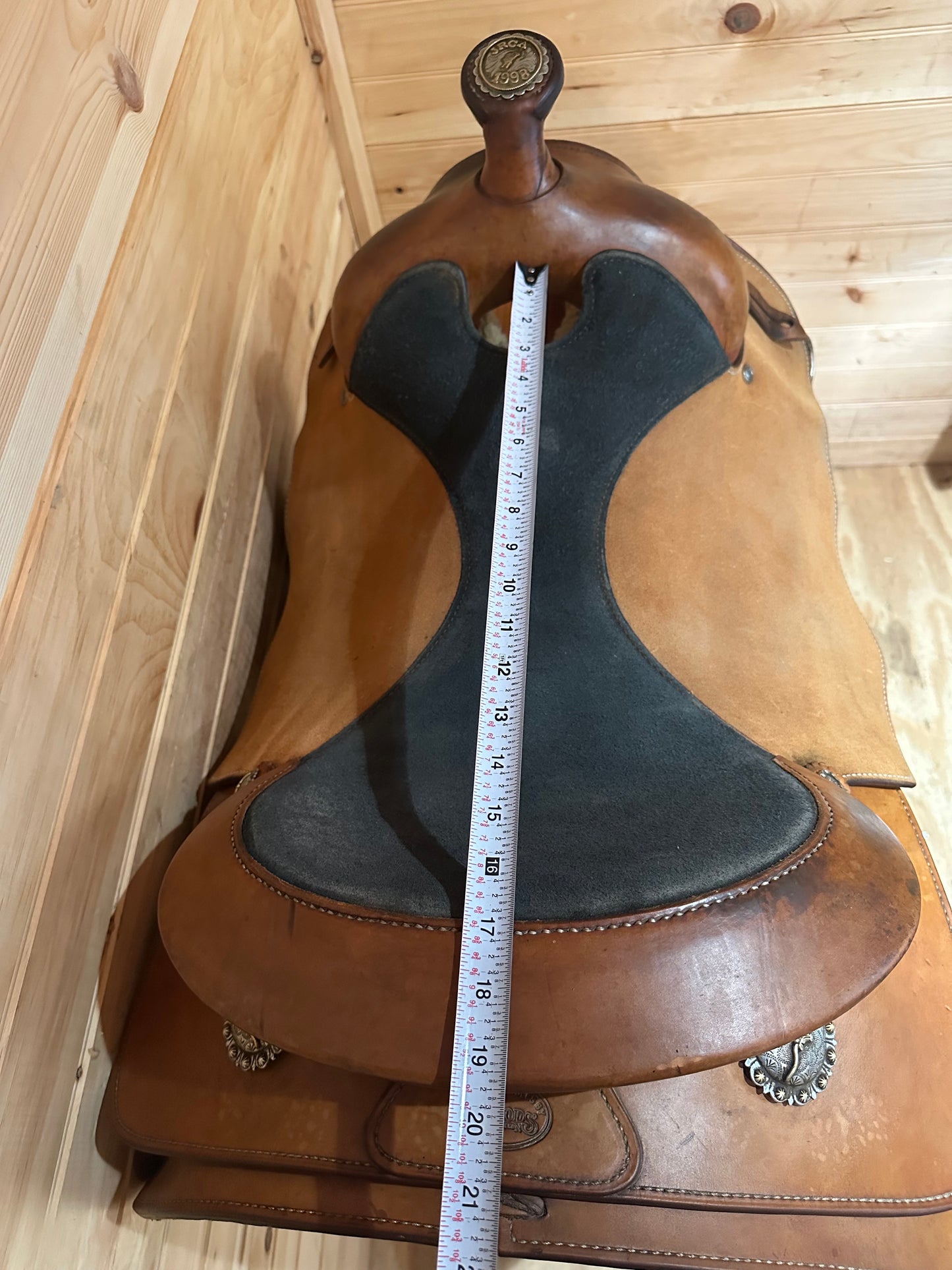 17” Woods’ Custom Western Work Training Saddle