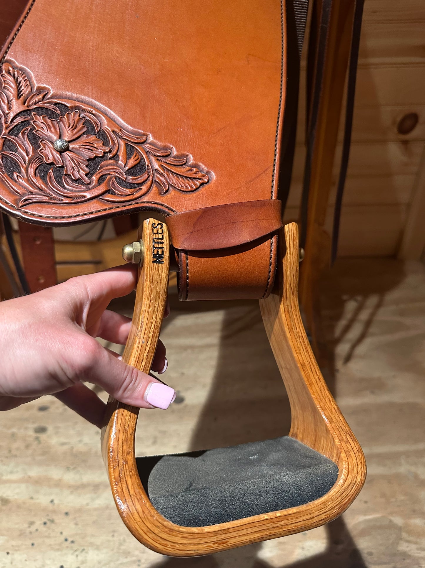 15” Pikes Peak Saddlery Custom Bob Brenner Western Trail Saddle