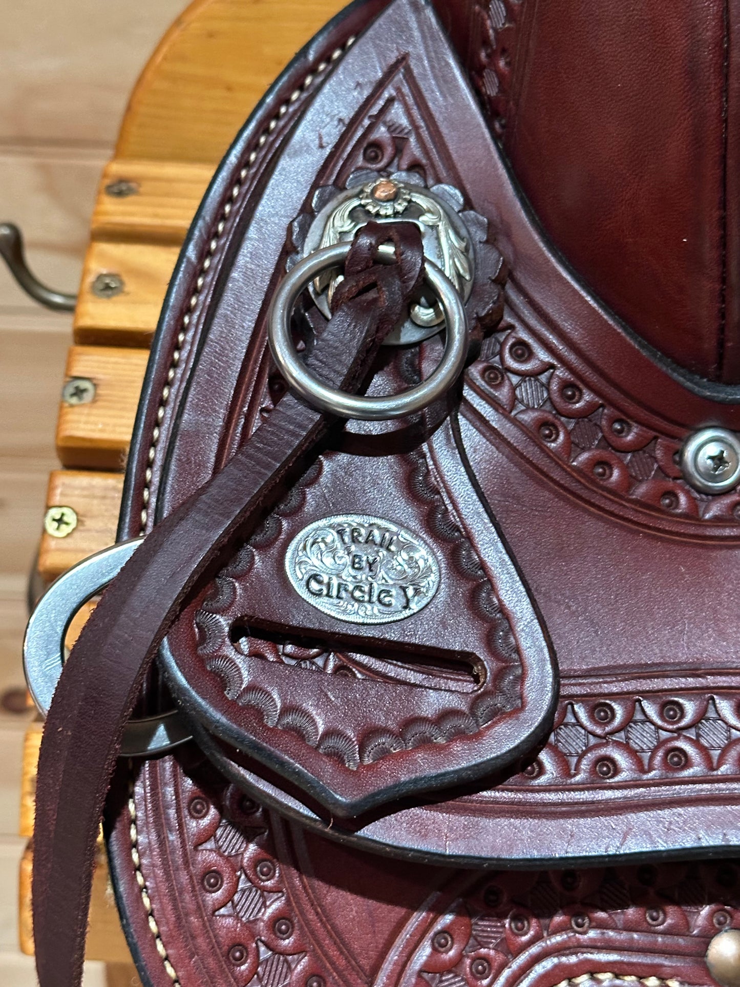 16” Circle Y Buffalo Gap Trail Western Saddle Model 2614