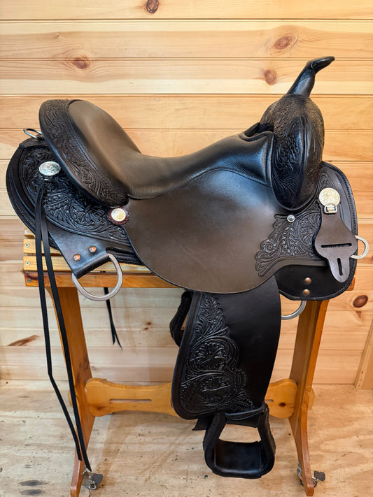 16” Circle Y High Horse Round Rock Gaited Western Trail Saddle Model 6870 (2023)