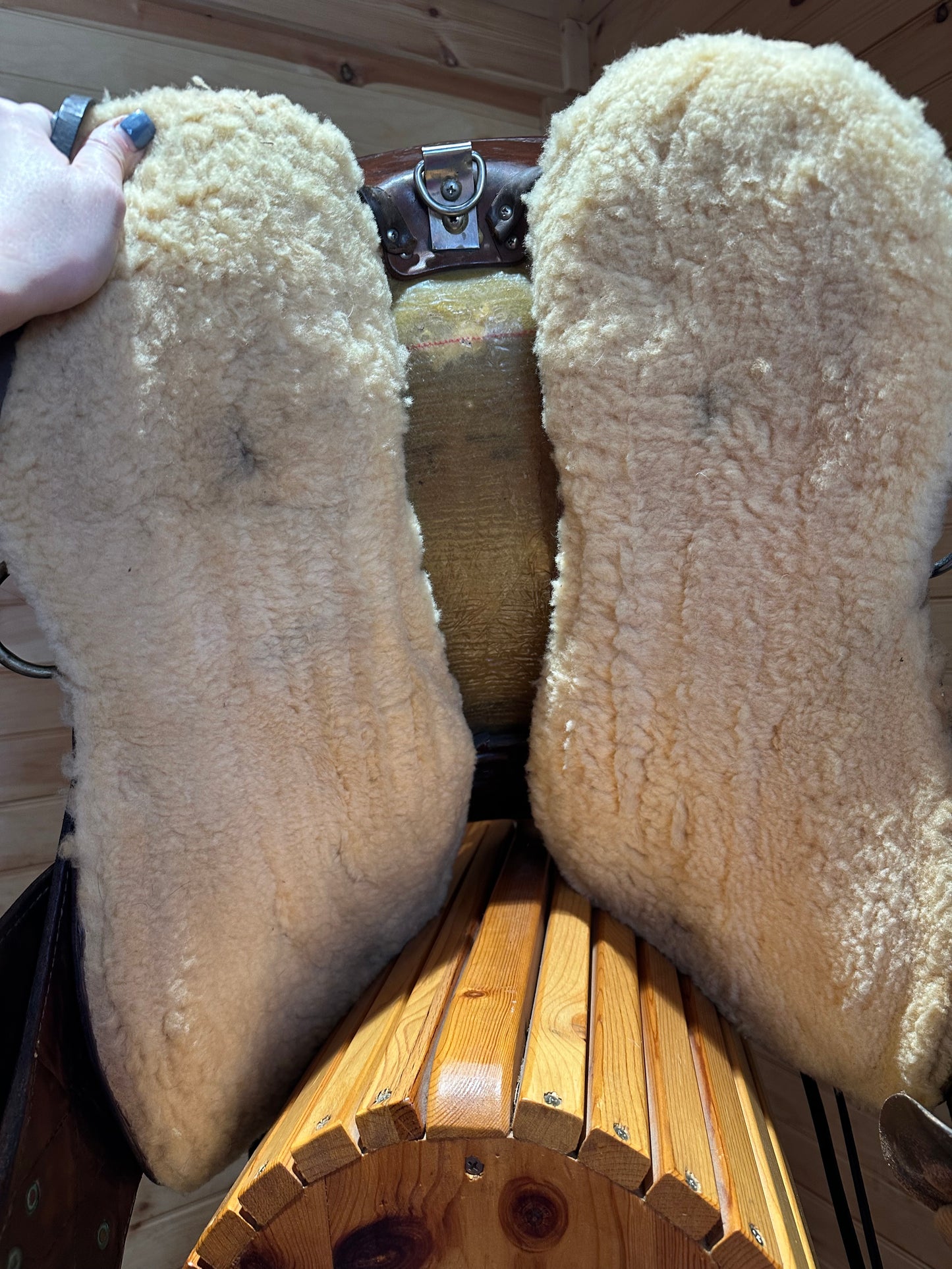 17” Ortho-Flex Caliente Western Trail Saddle