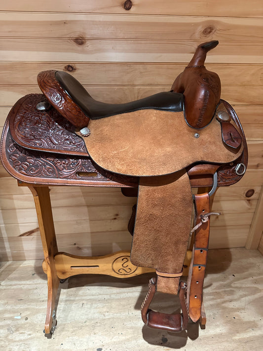 16” Circle Y Cutter Western Saddle Model 1566