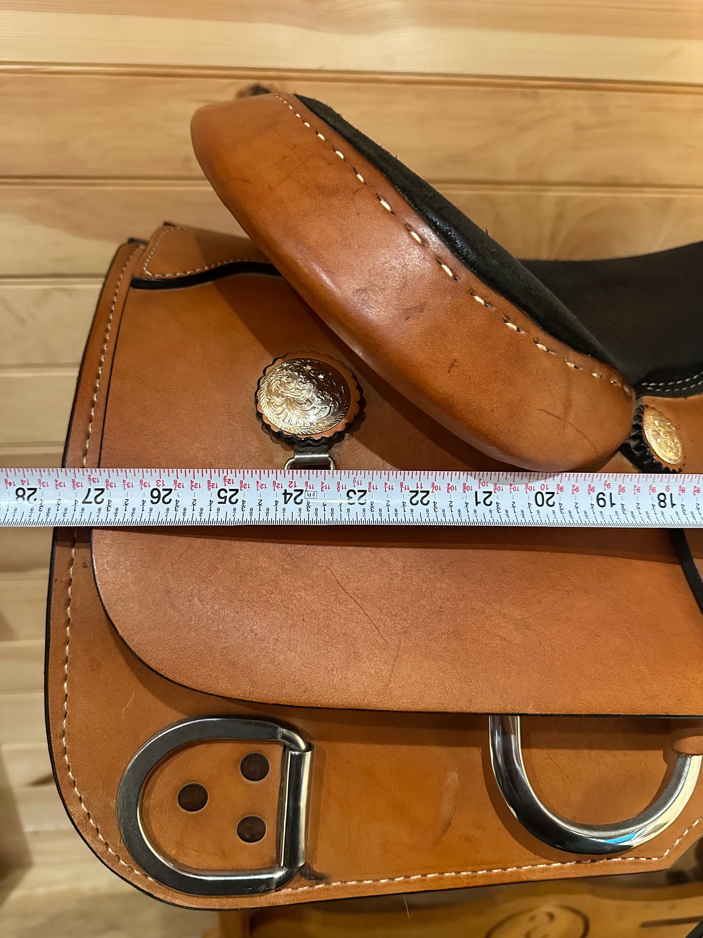 17” Rocking R Western Work Training Saddle Model 1300