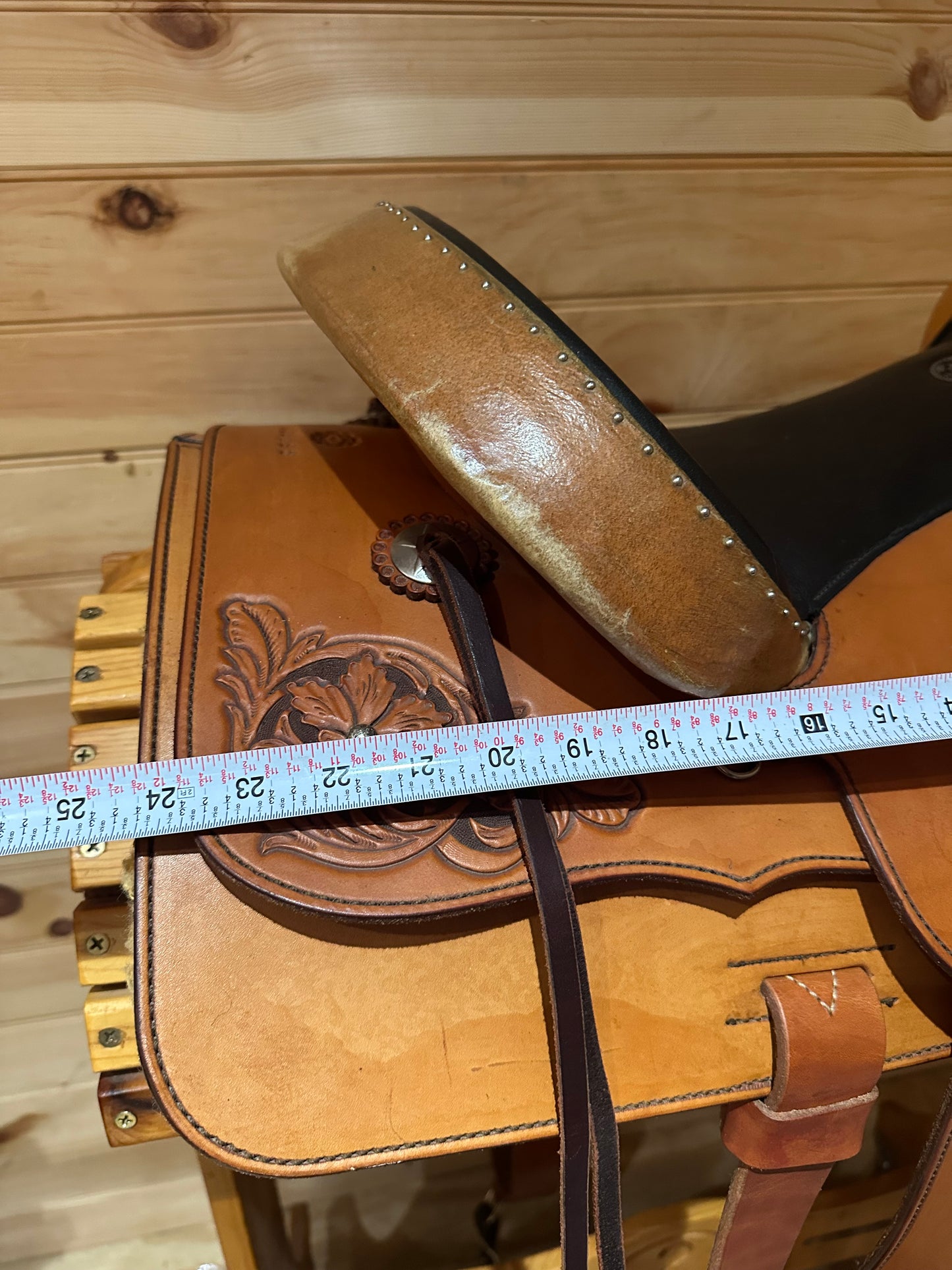 15” Pikes Peak Saddlery Custom Bob Brenner Western Trail Saddle