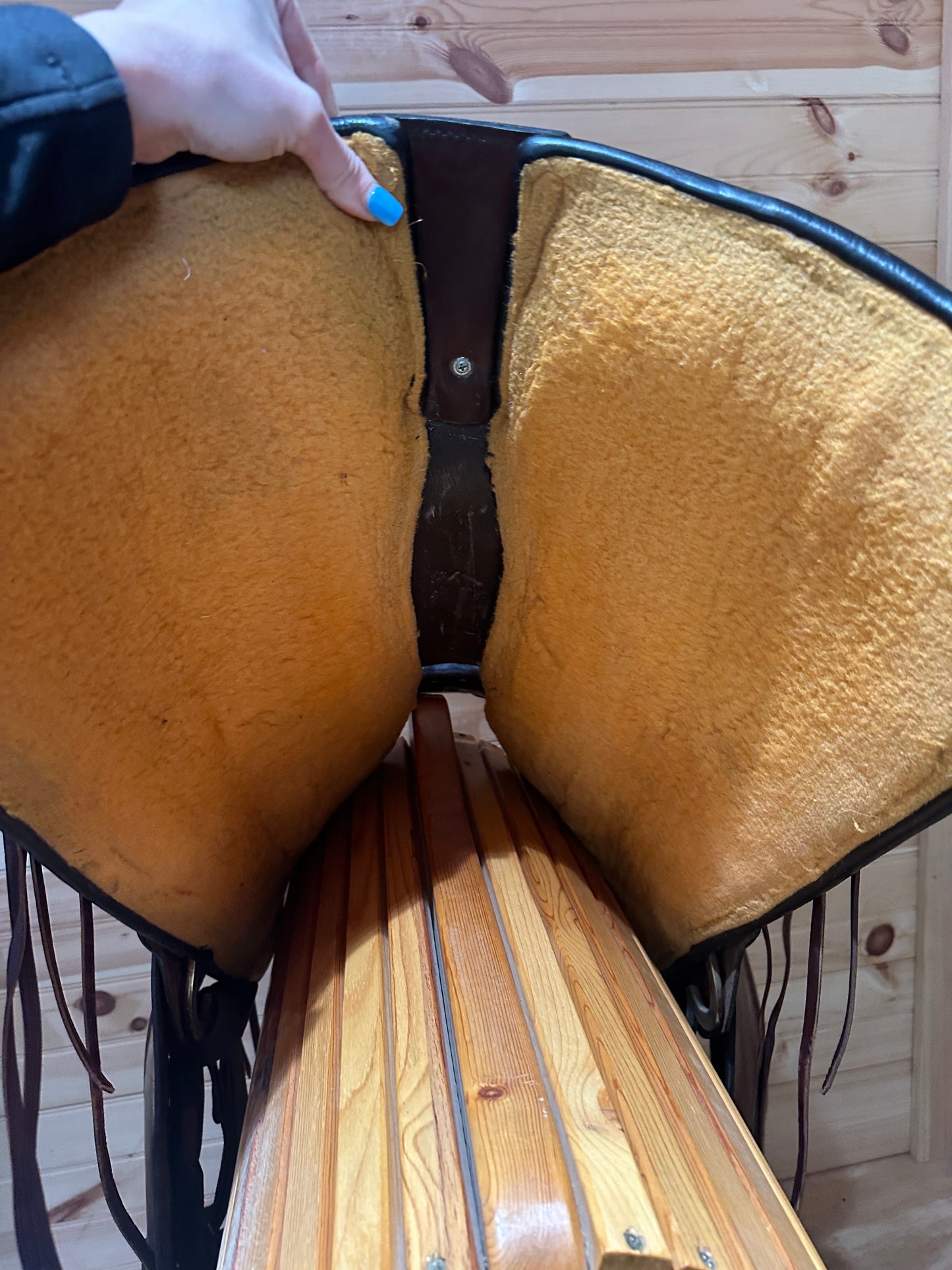 17” Circle Y Shawnee Flex-Lite Western Trail Saddle Model 1653