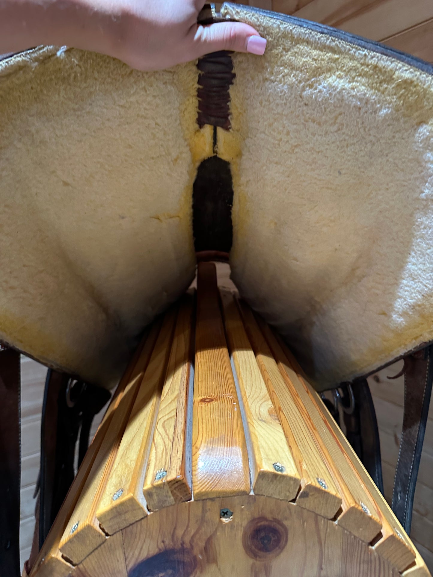 16” Circle Y Team Penner Western saddle model 2633