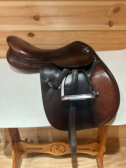 16” Pessoa “The Eq” Close Contact Jumping Saddle Model 453413