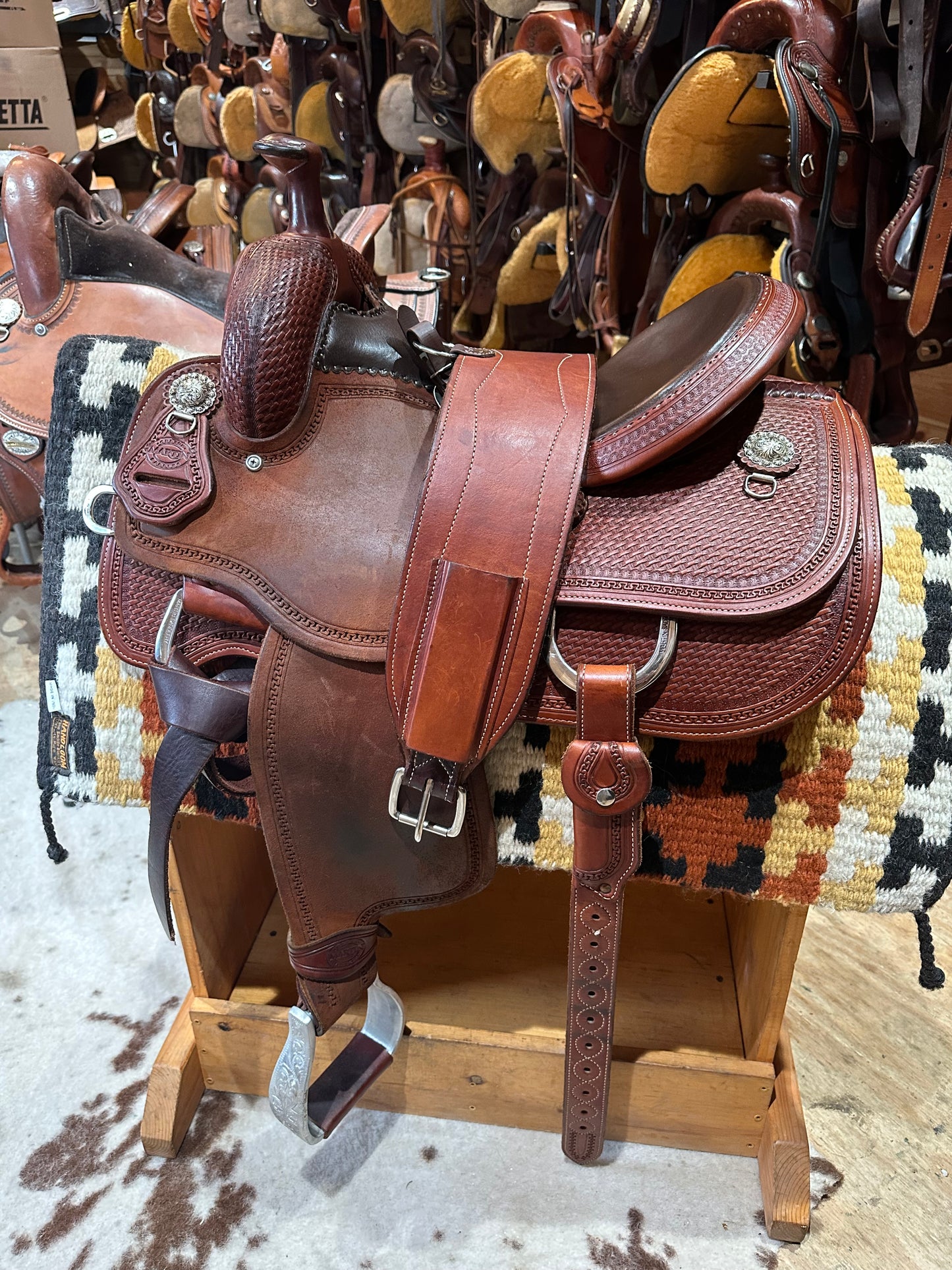14.5” Martin All-Around Western Saddle Model (2021)