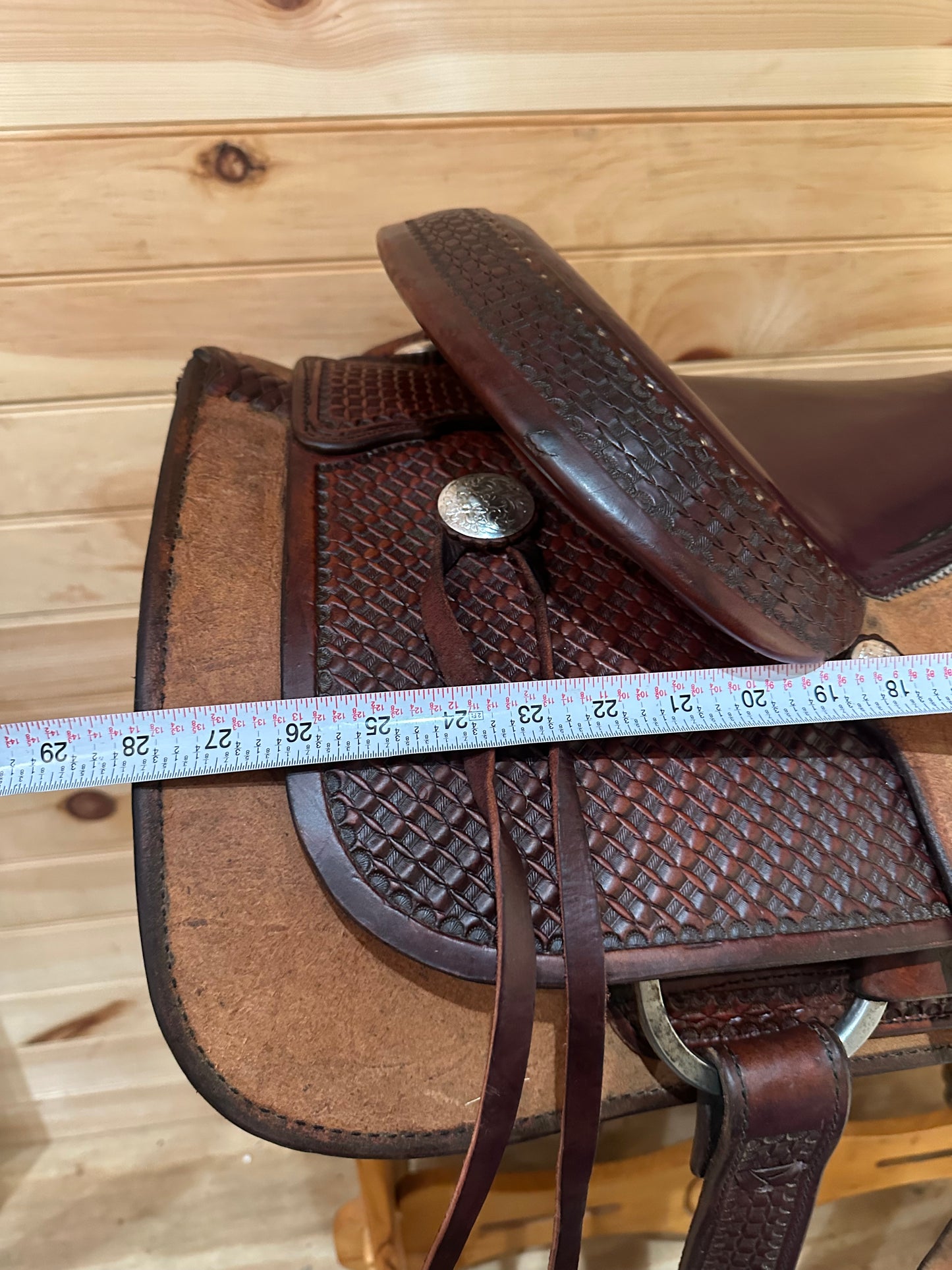 16.5” Billy Cook Cutter Western Saddle Model 432