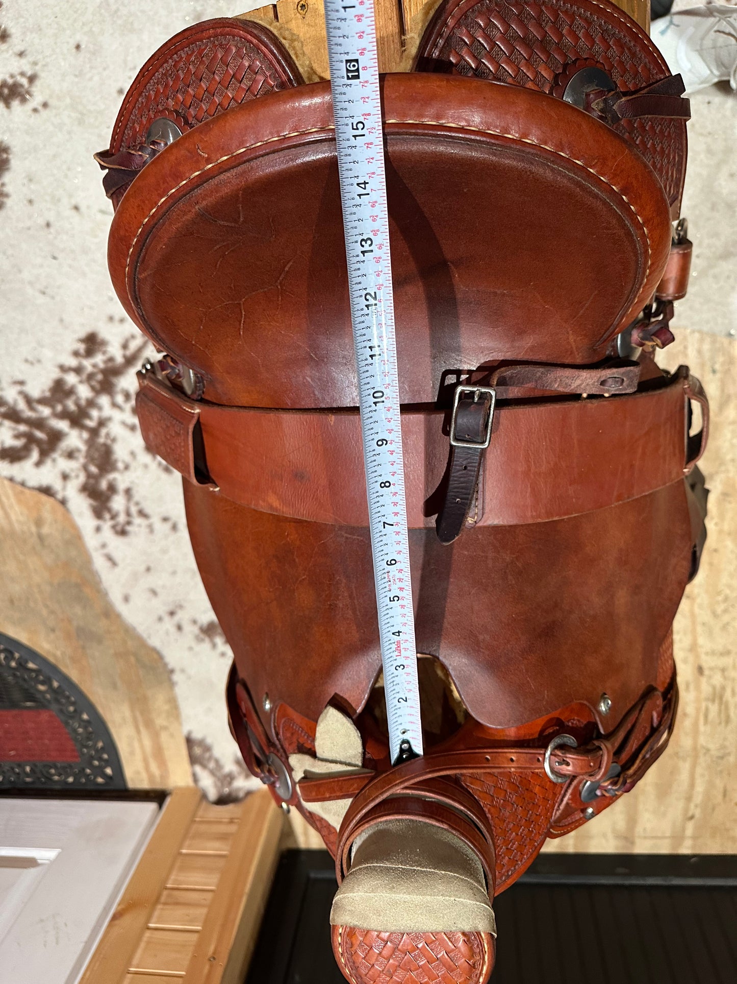 15” McCall Wade Trail Western Saddle 496-705
